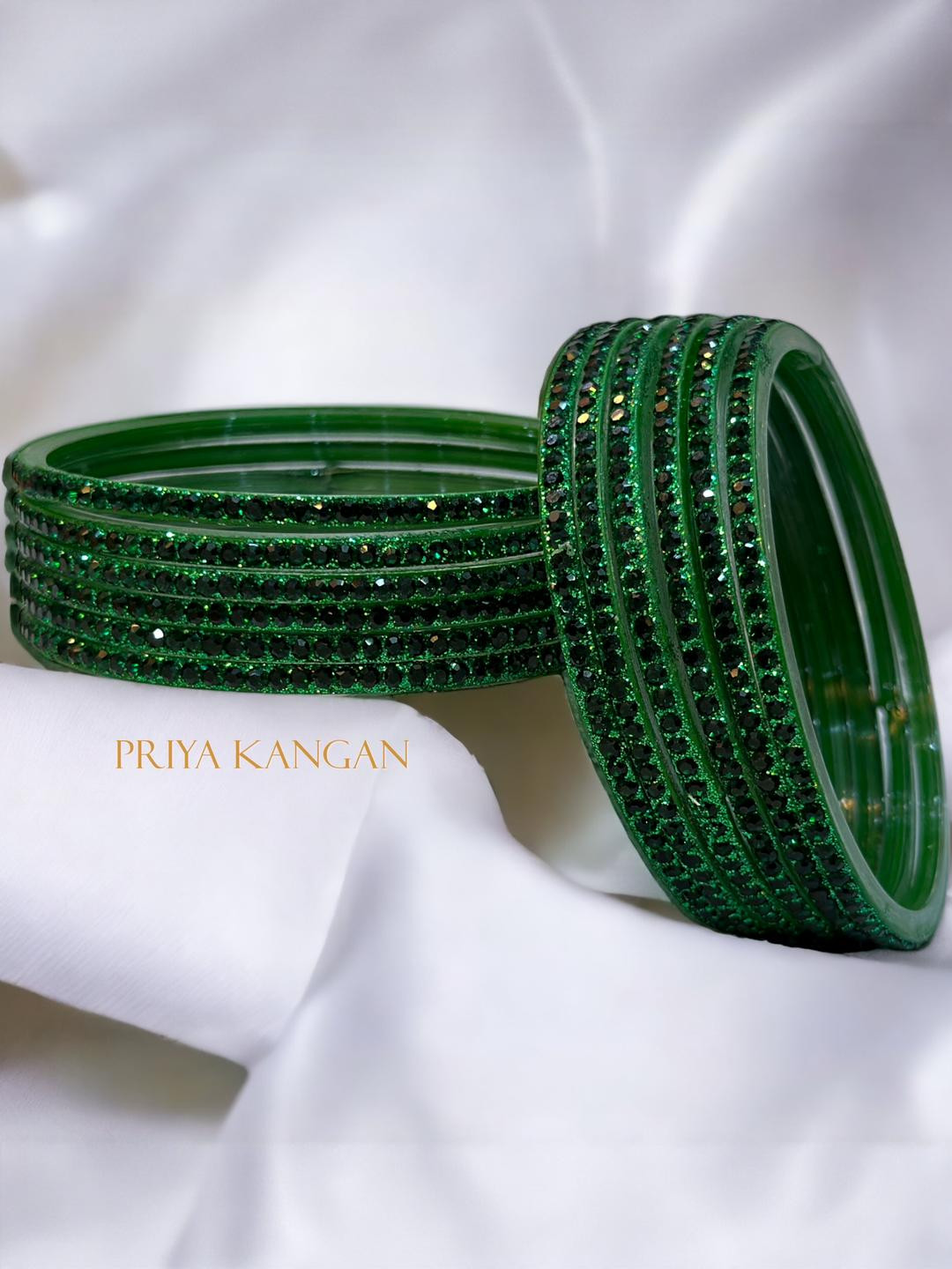 PRIYA KANGAN Zircon Glass Bangle