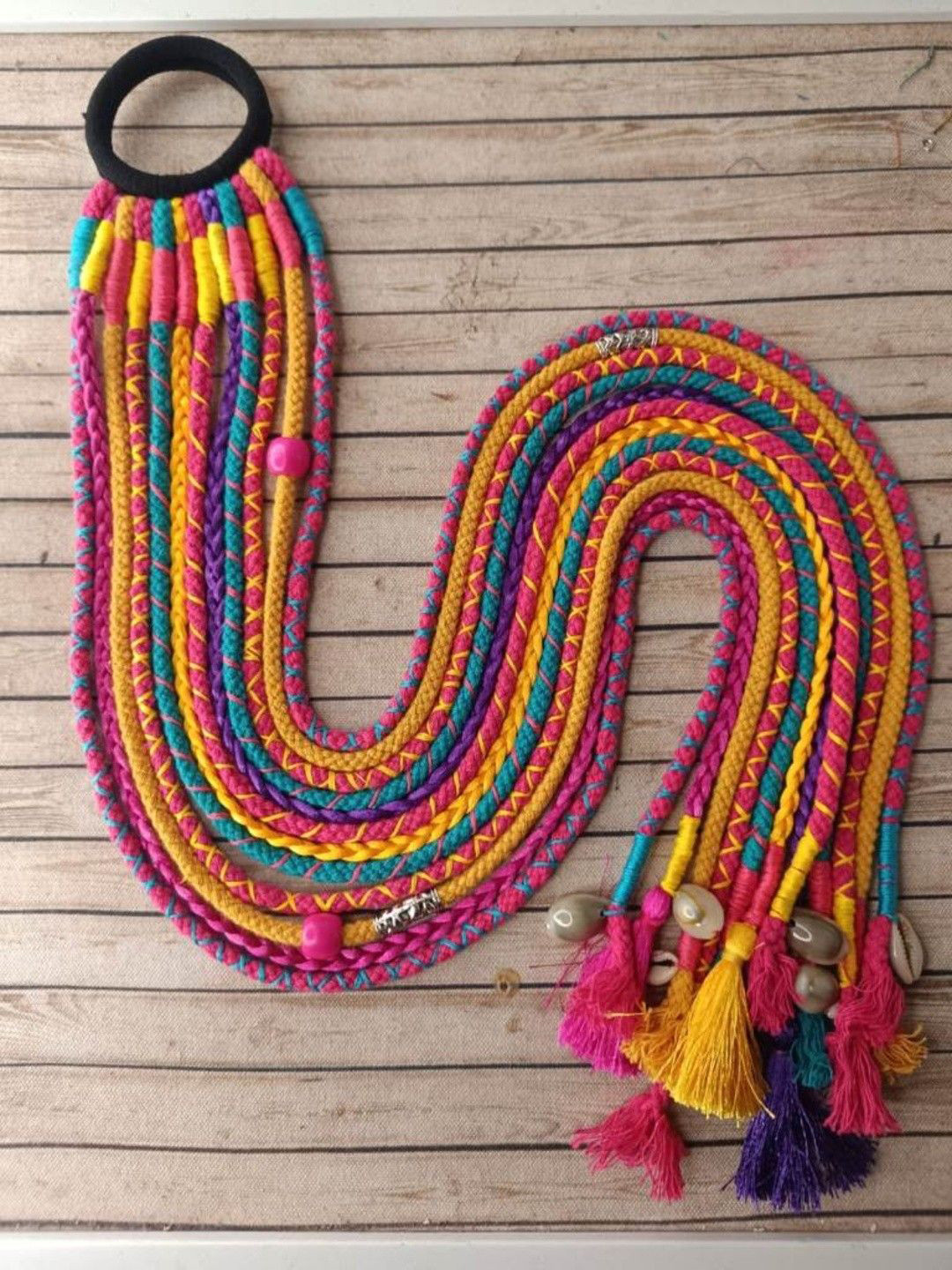 JewelSana Women Embellished Boho Hair Strings