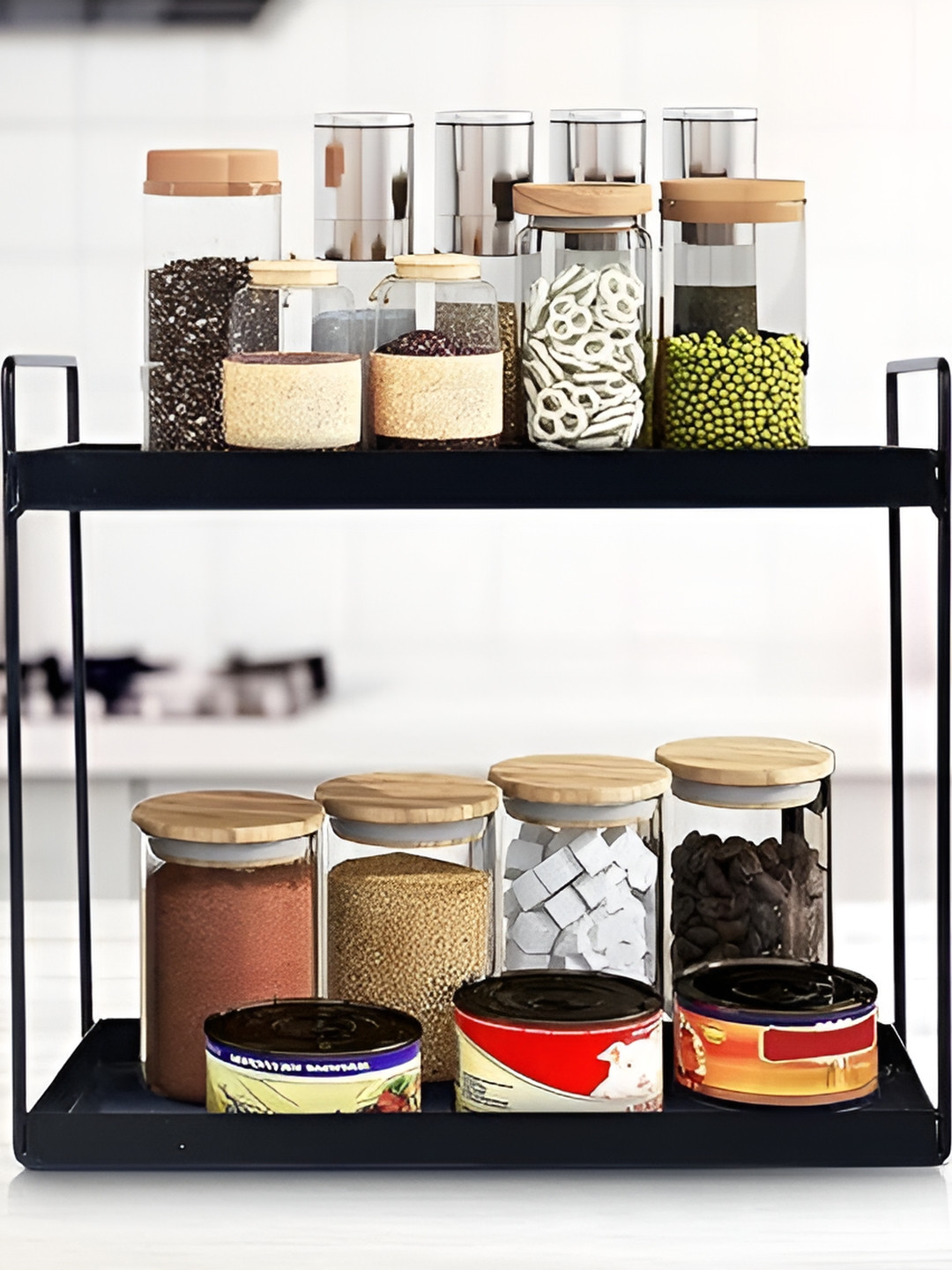 NIYARA Black Multi-Utility Organisers