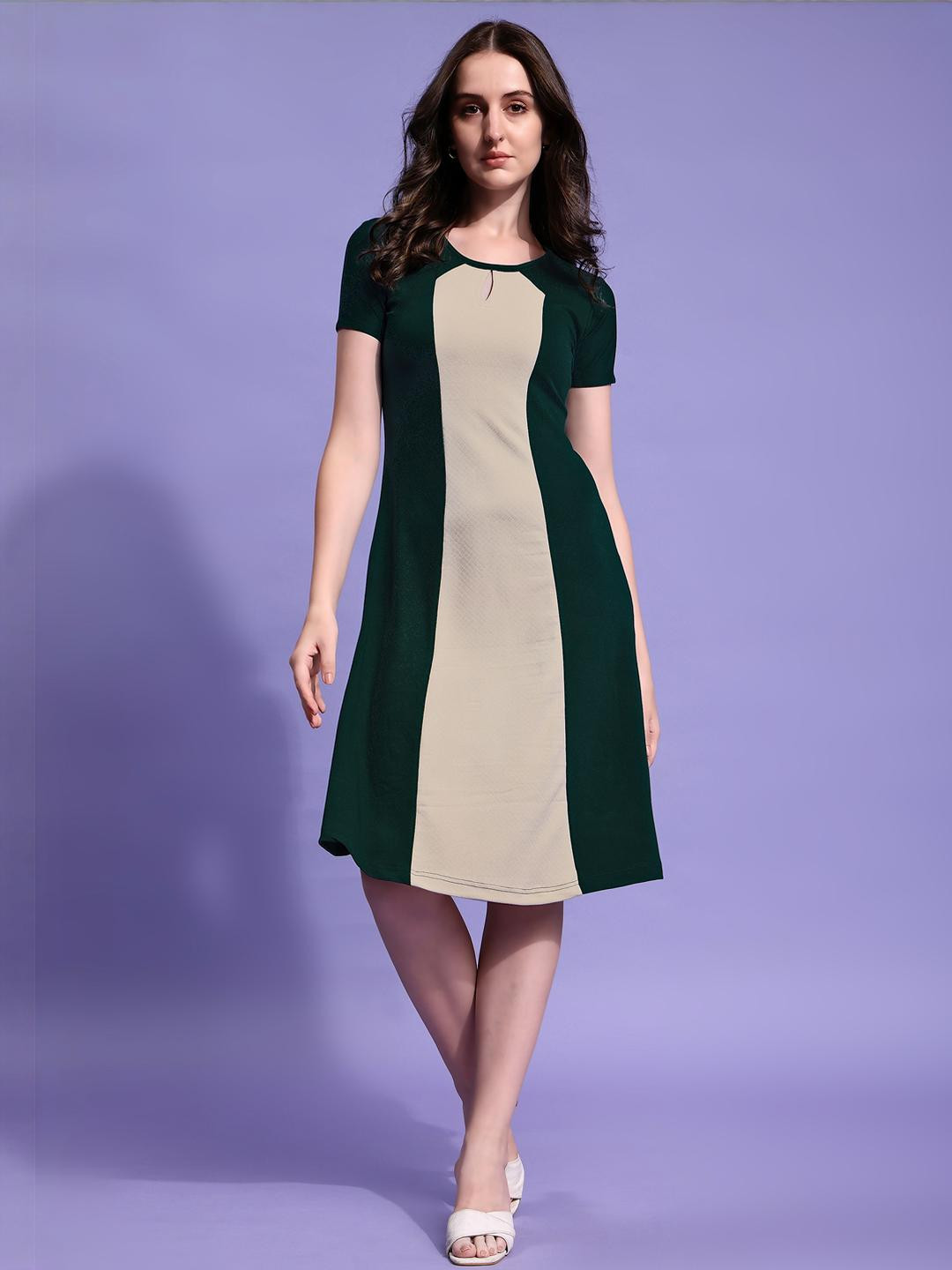 MILOST Women Olive Dresses