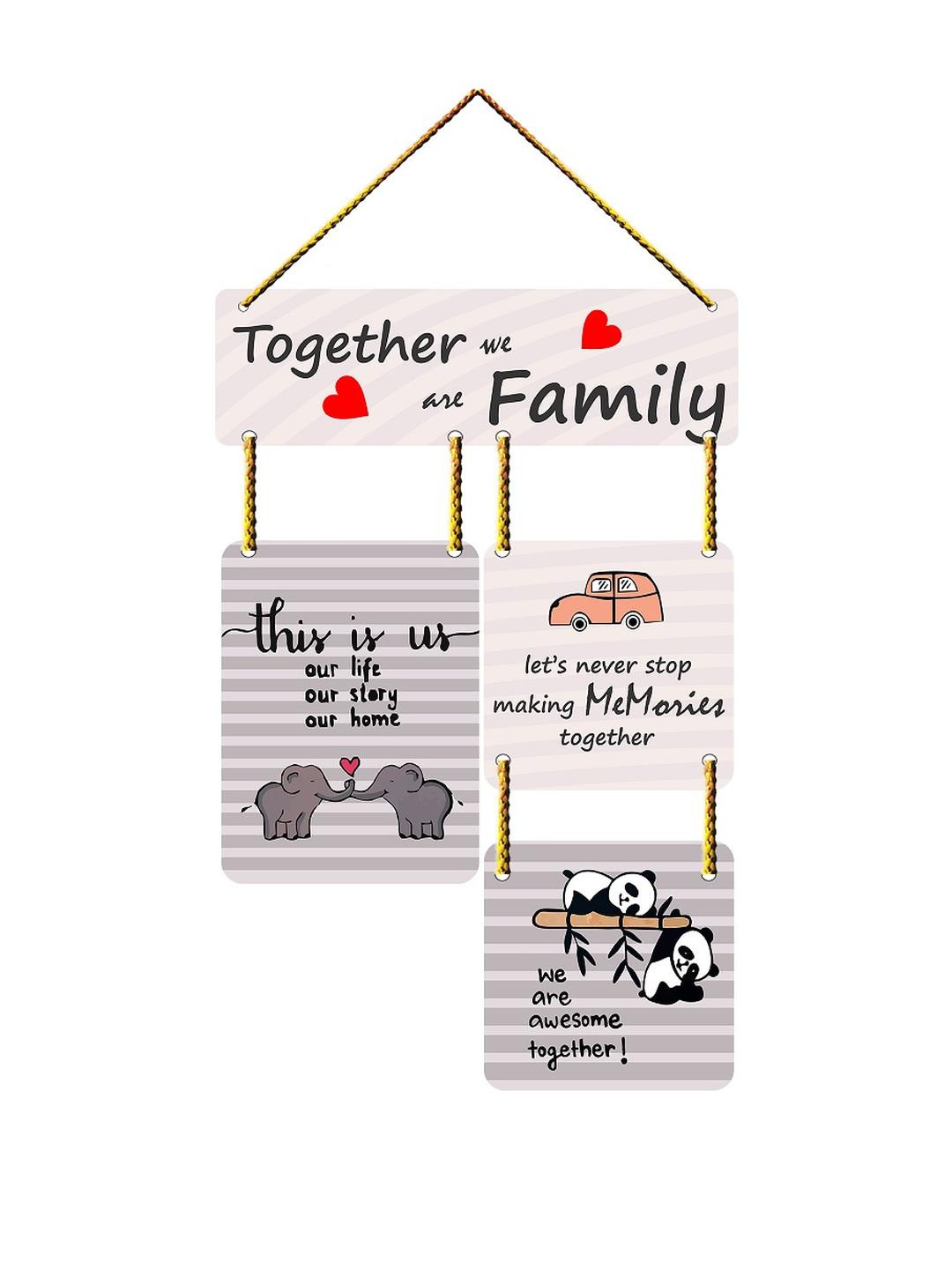 PVL Decorative Hanging wall plaque with motivational quotes