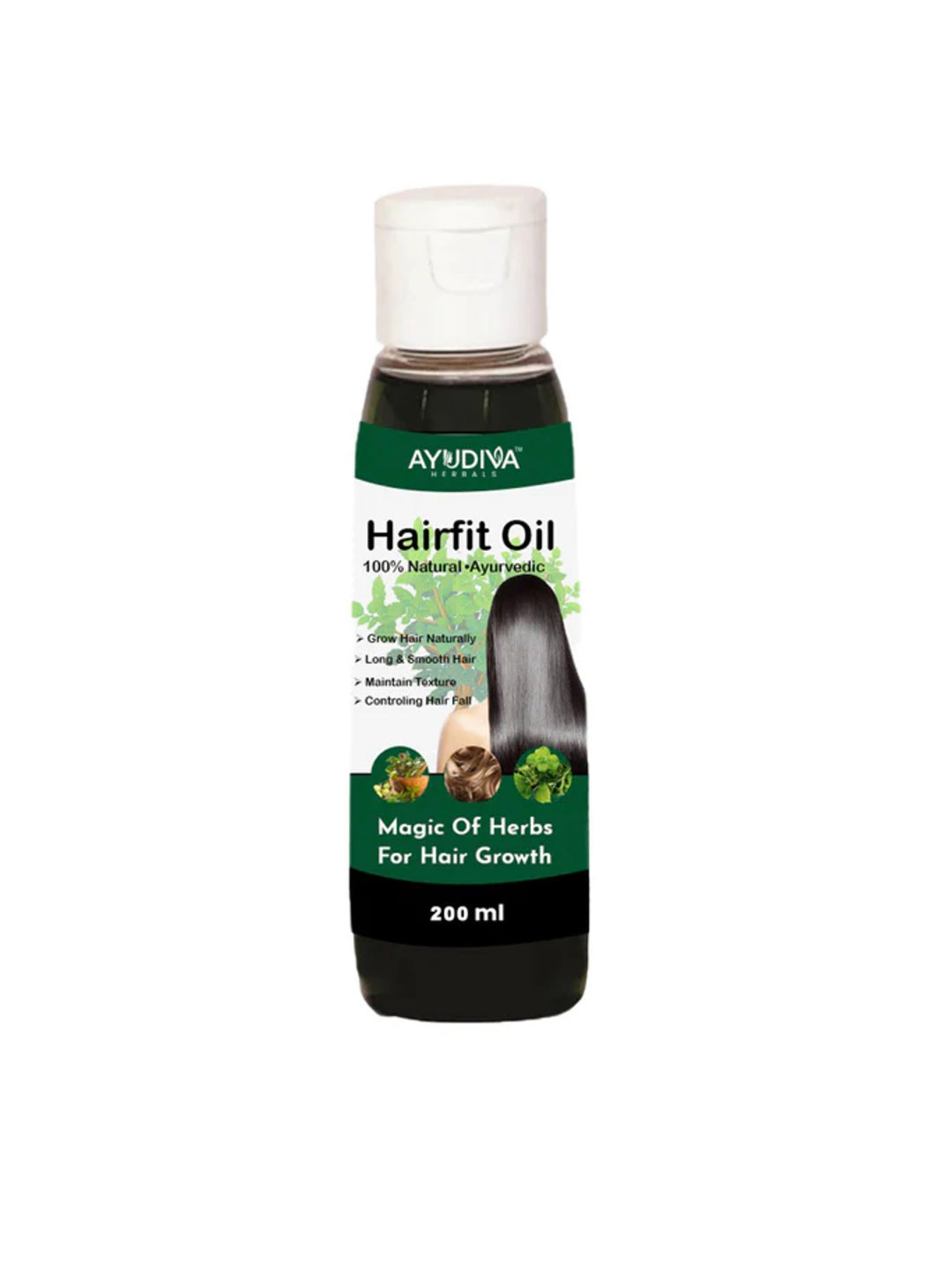 AYUDIVA HERBALS Hairfit Herbal Hair Oil - 200 ml