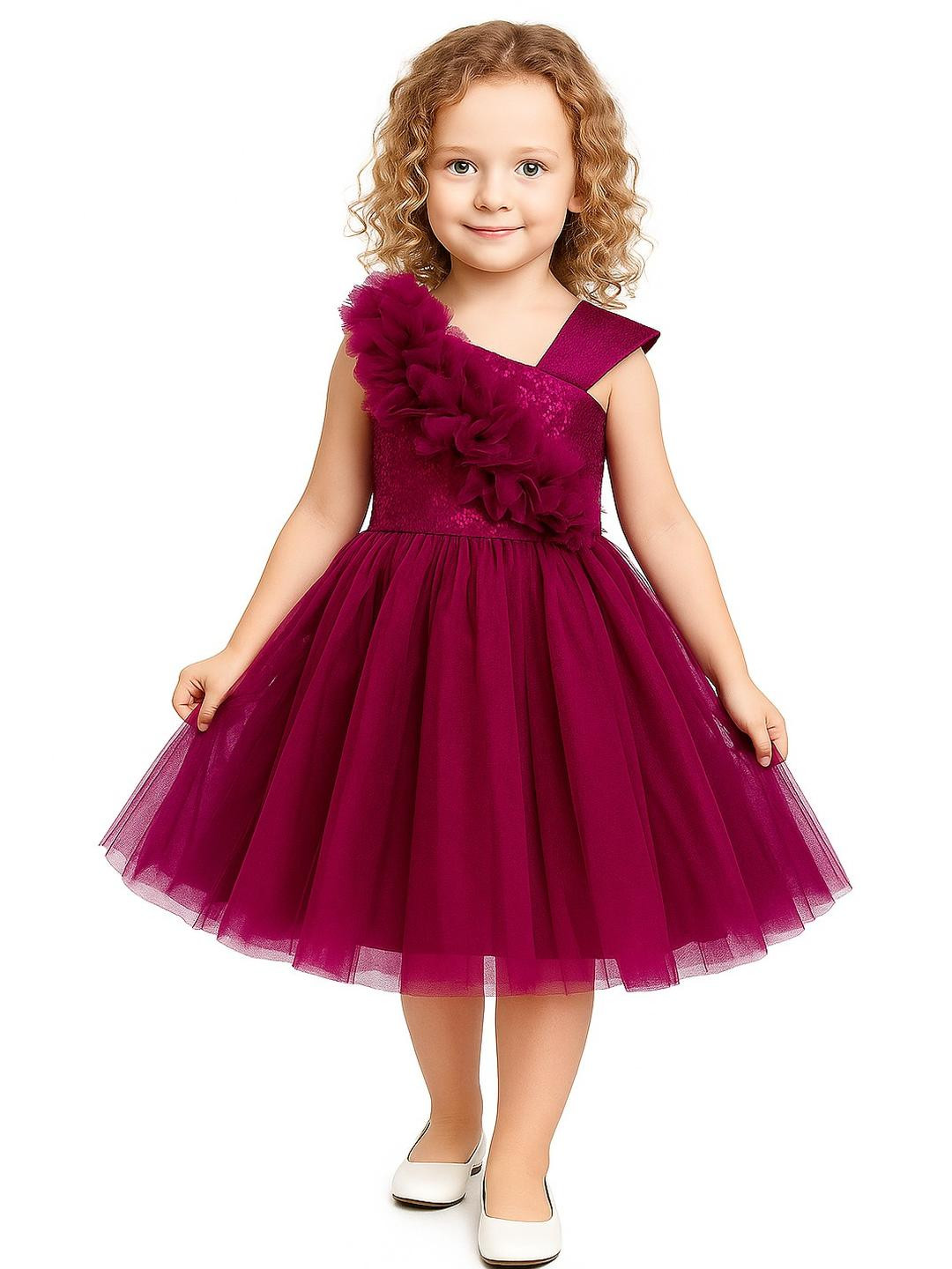 My Lil Princess Girls A-Line Embellished Dresses