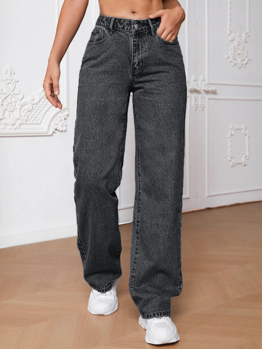 CHALODIA Women Comfort Regular Fit High-Rise Light Fade Stretchable Jeans