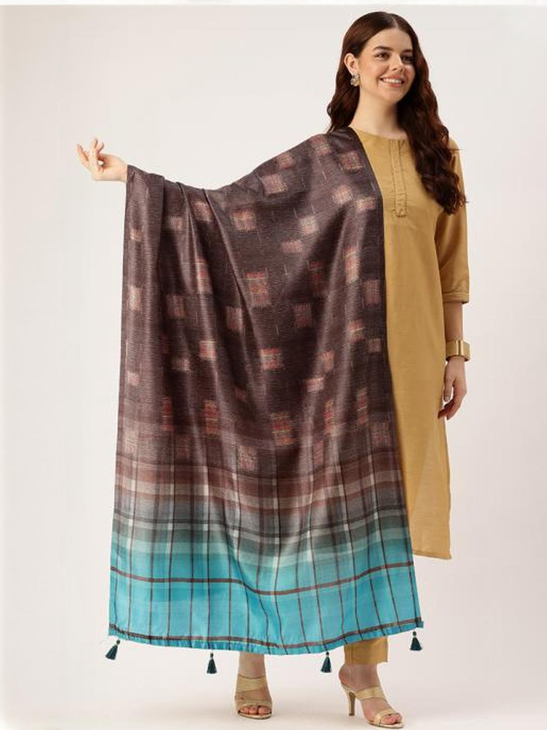HAYA Woven Design Dupatta
