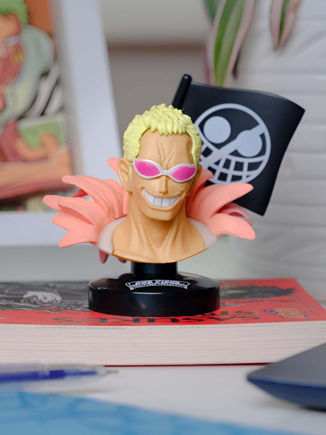 COMICSENSE One Piece Anime Joker Wanted Head Action Figure