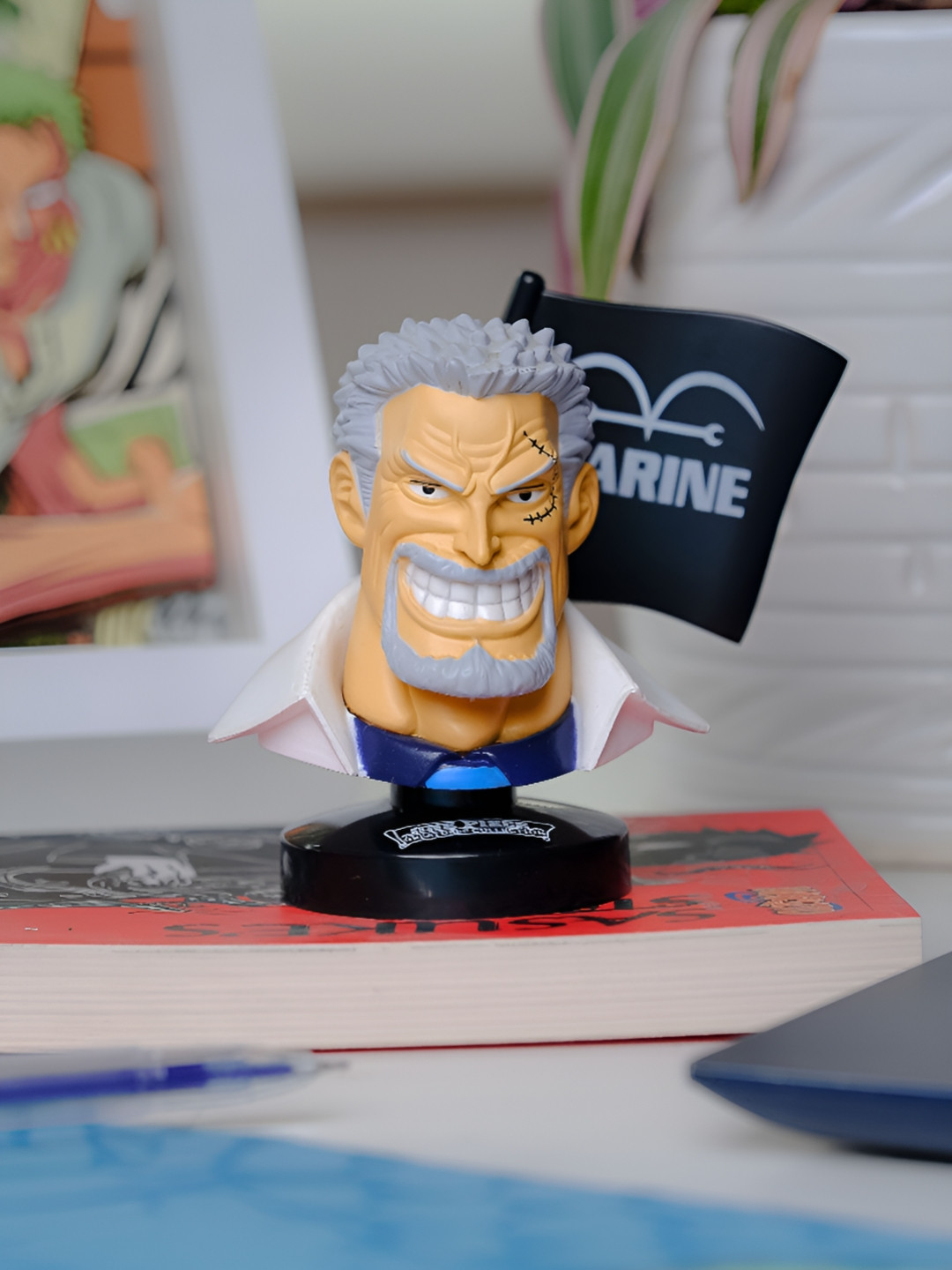 COMICSENSE One Piece Anime Fist Hero Wanted Head Action Figure