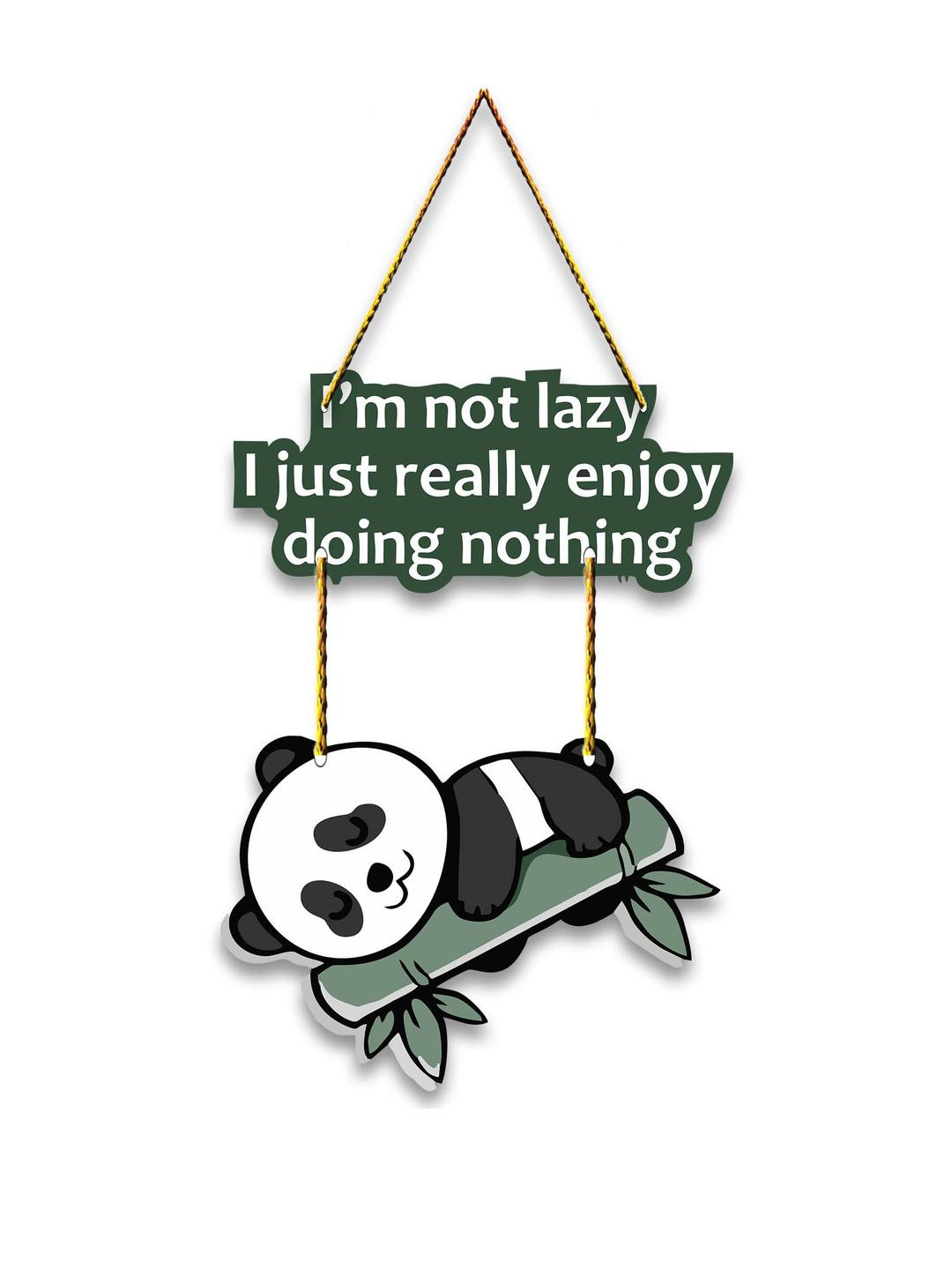 PVL Hanging Panda Wall Decor