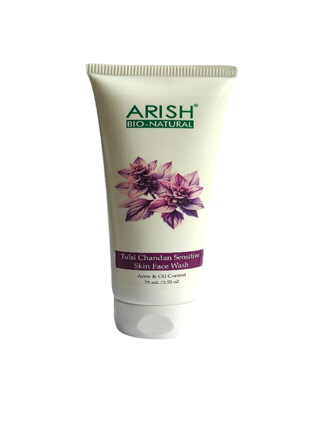 ARISH BIO-NATURAL Tulsi Chandan Face Wash For Hydrating & Soothing 75 ml