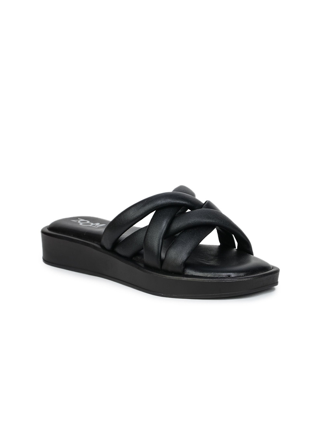 Zoom Shoes Women Strappy Leather Comfort Heel Sandals