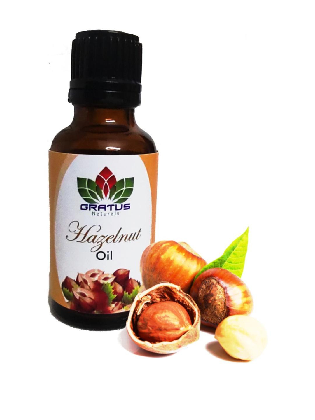 Gratus Naturals Hazelnut oil for skin, Body, Face pigmentation - 30ml