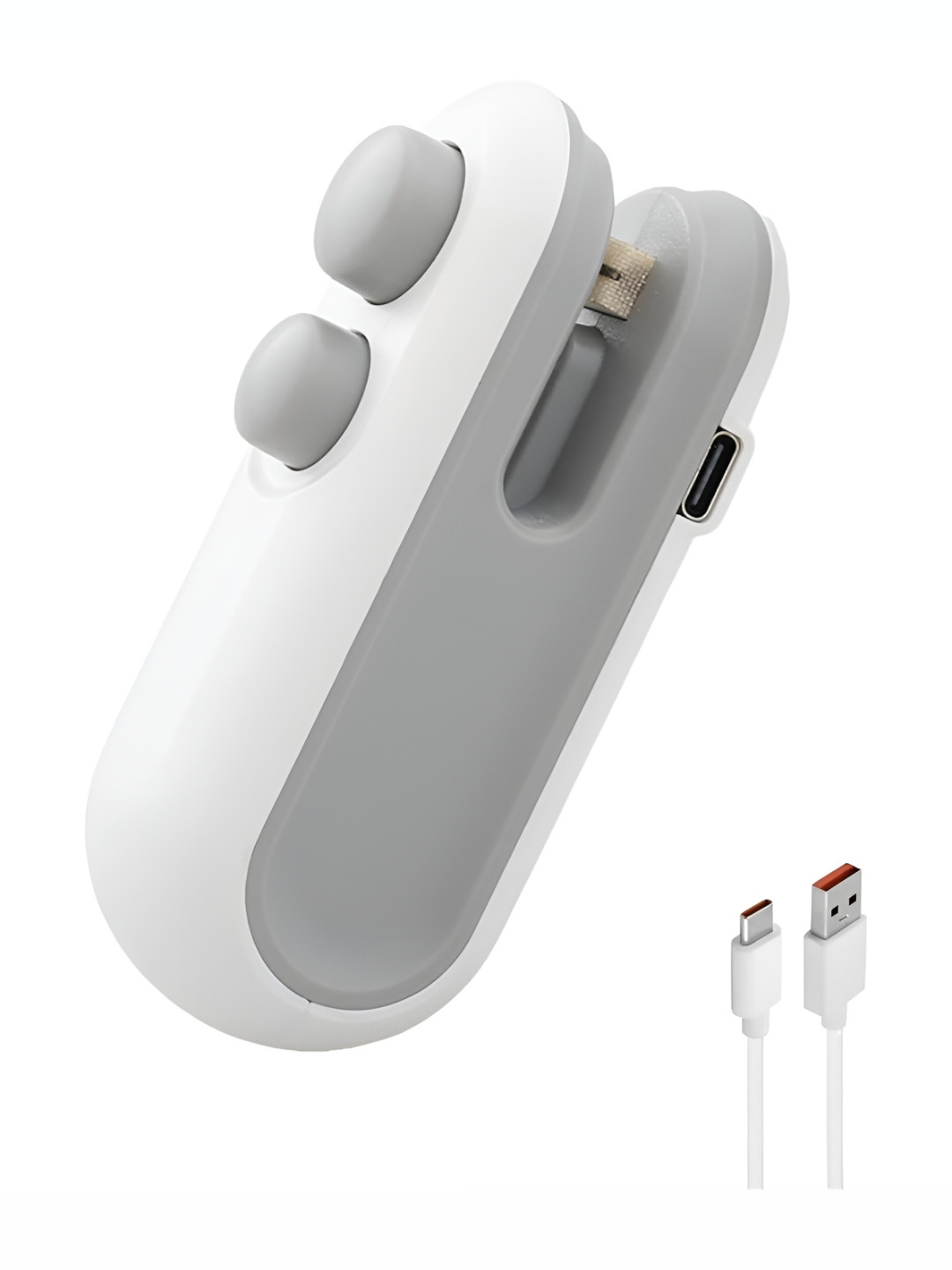 SWISS HORN White Portable Mini Sealing Machine