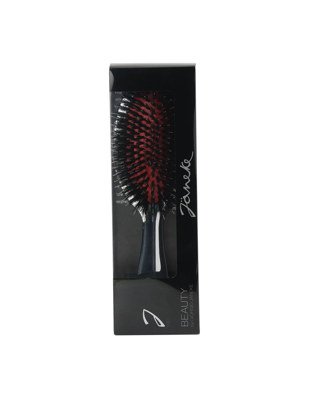 Janeke Professional Cushioned With Bristles Oval Hair Brush