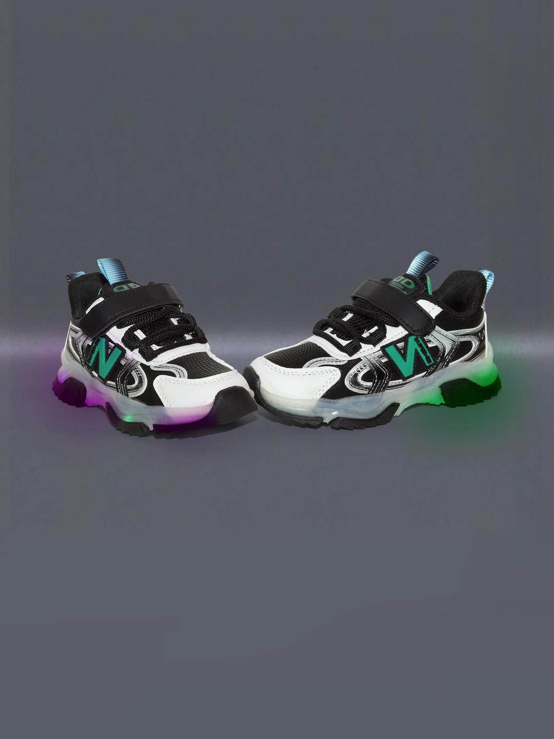 KHADIJA IMPEX Kids-Unisex Black Casual Shoes