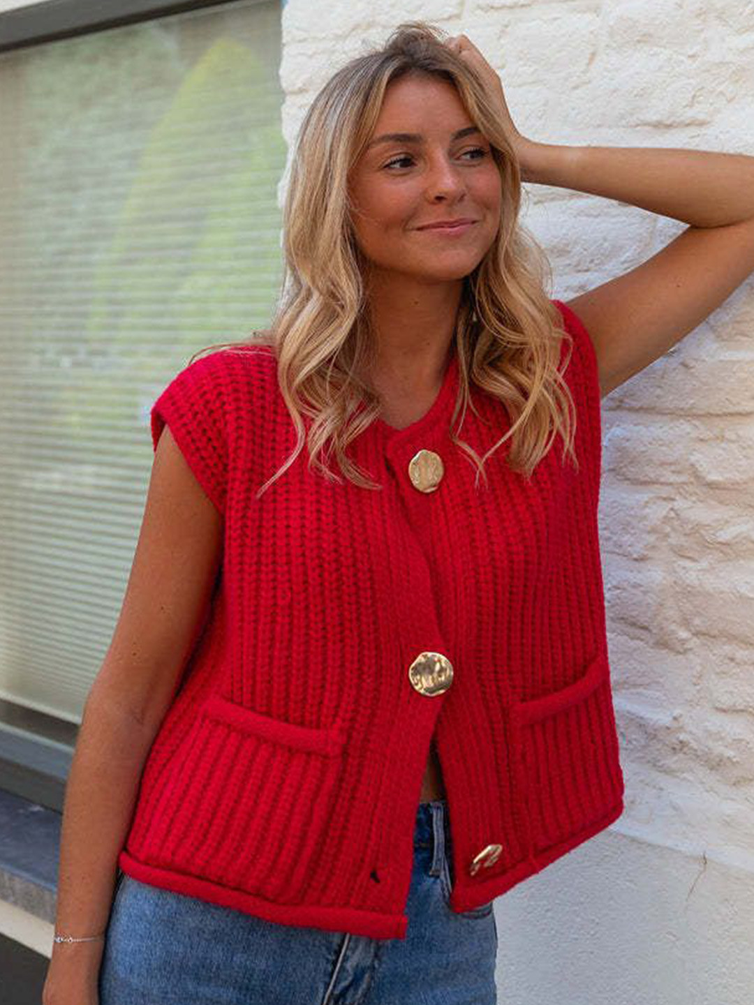 all about you Ribbed Cardigan