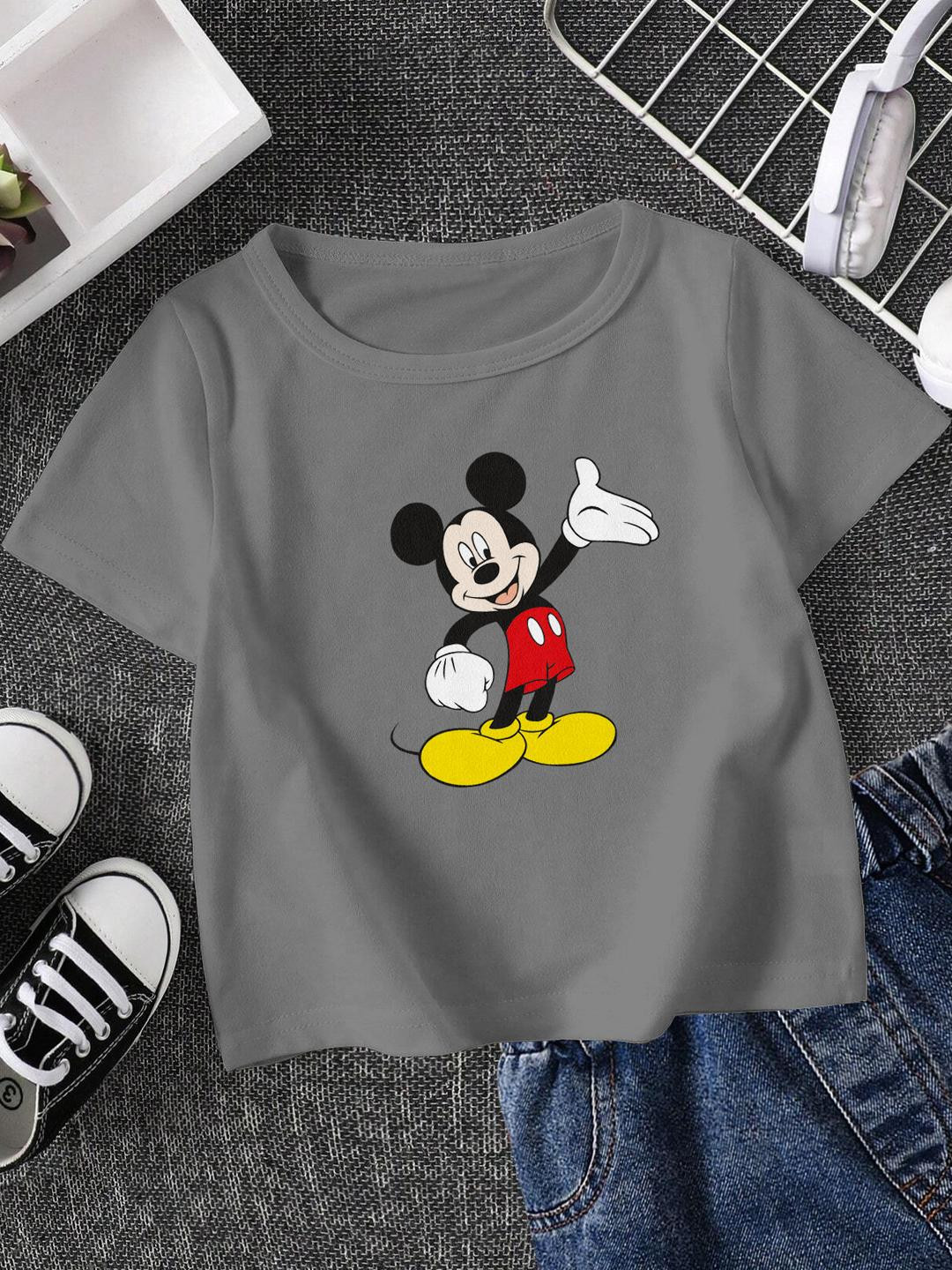 KIDS MICKY MOUSE COLOUR PRINT T SHIRT