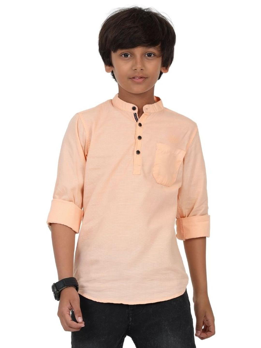 Rocket Science Boys Orange Kurtas