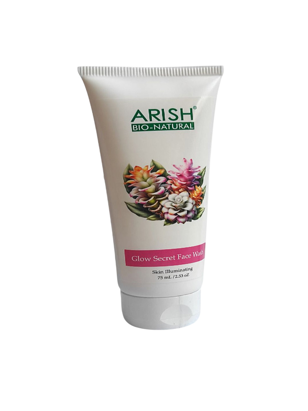 ARISH BIO-NATURAL Glow Secret Face Wash With Haldi, Orange & Honey 75 ml