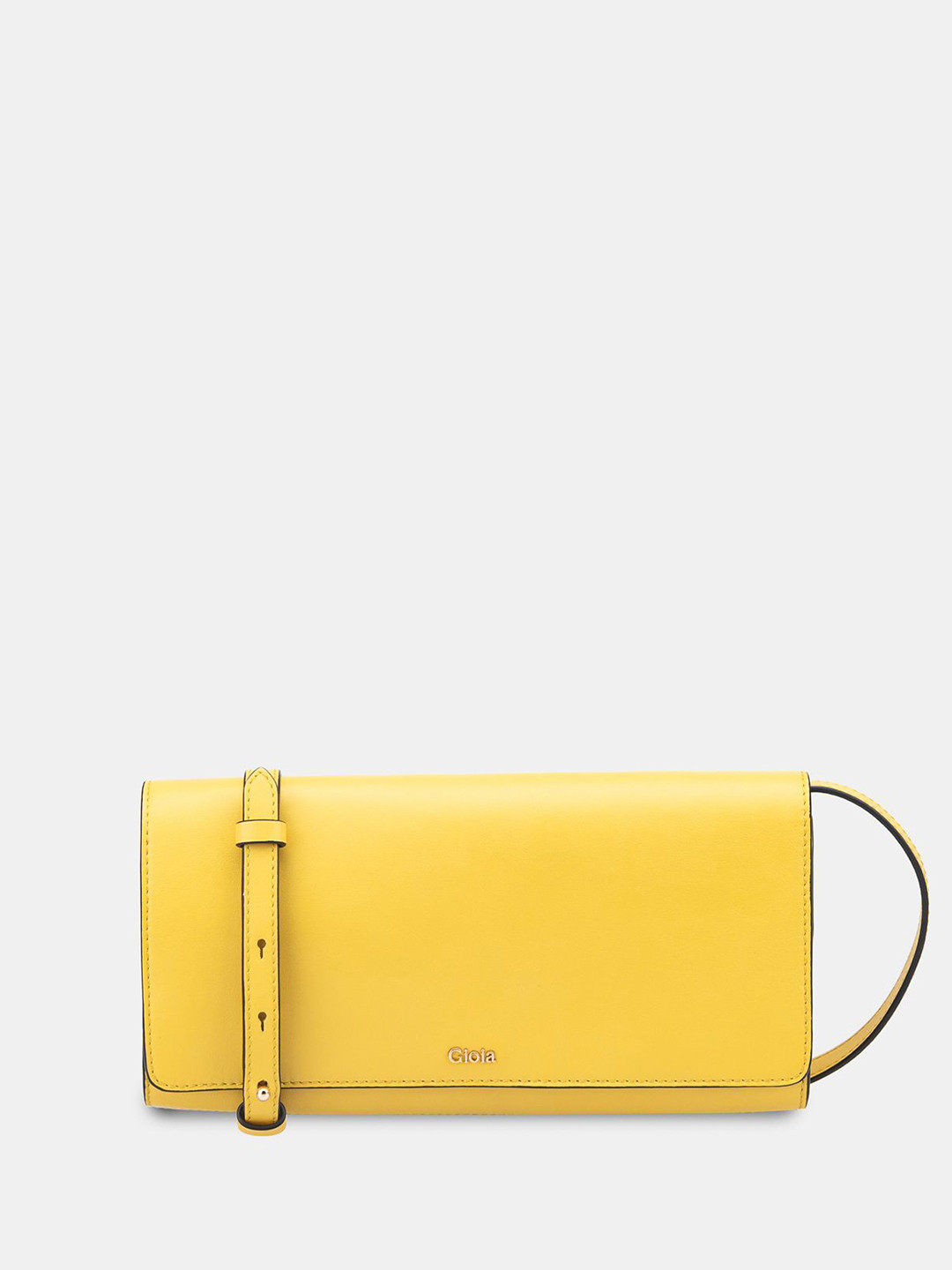 GIOIA Solid Leather Poppy Sling Bag