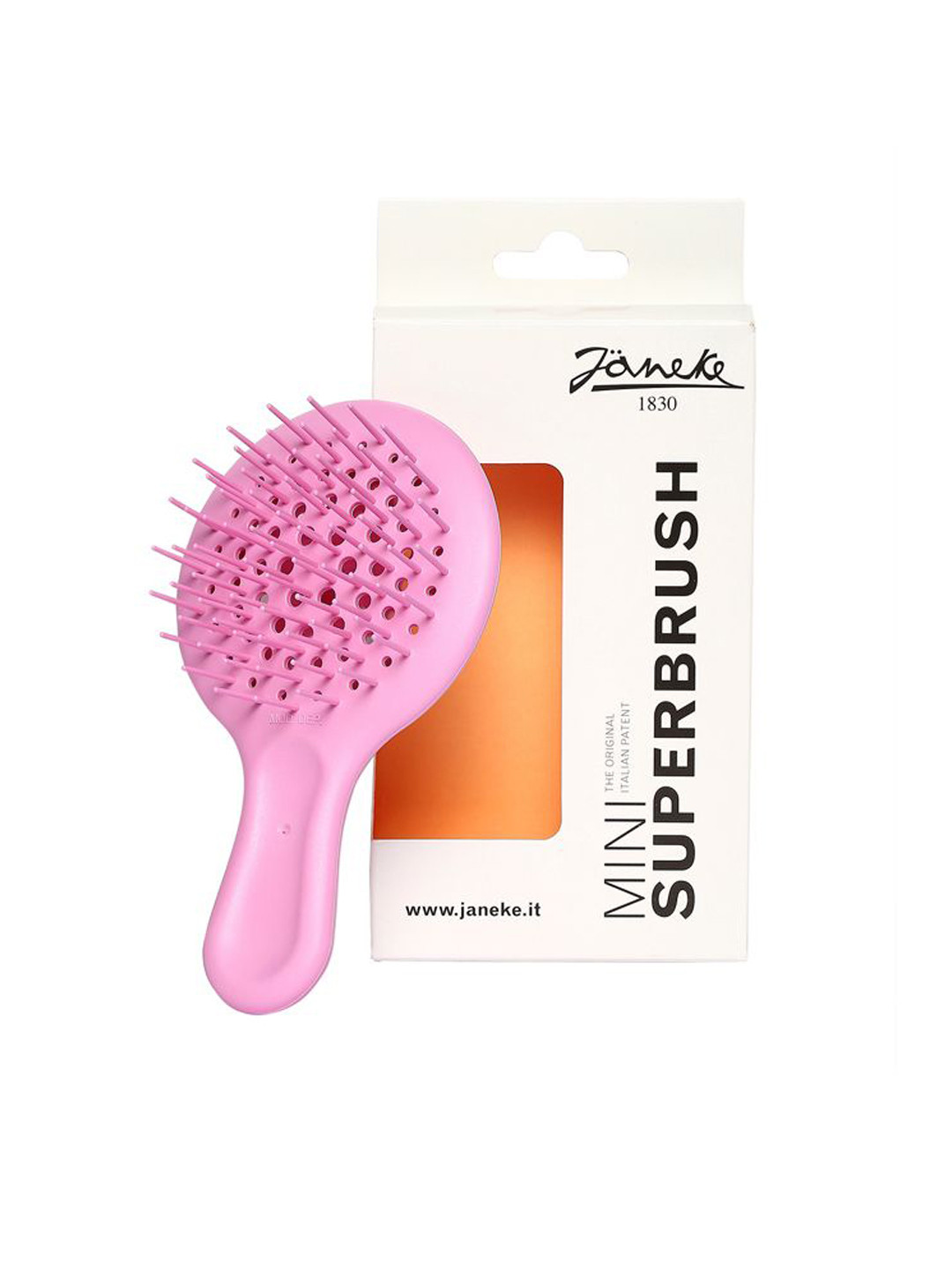 Janeke Professional Silicone Bag Paddle Hairbrush