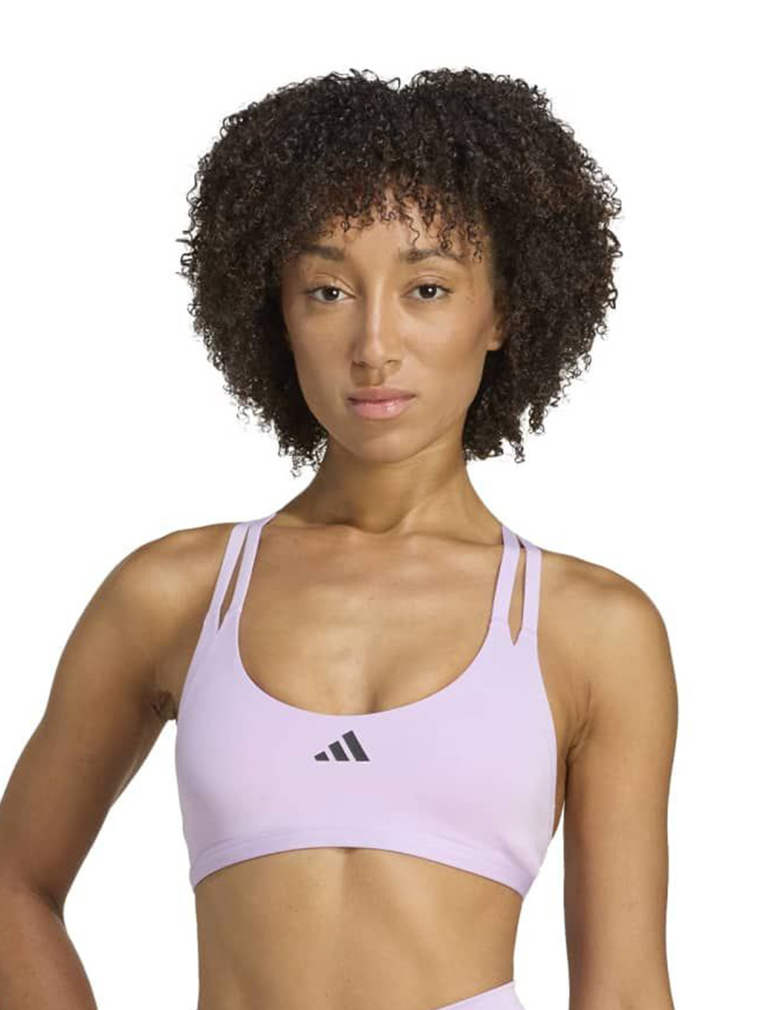ADIDAS AERIM LS STRNGT Women Full Coverage Lightly Padded Racerback Sports Bra