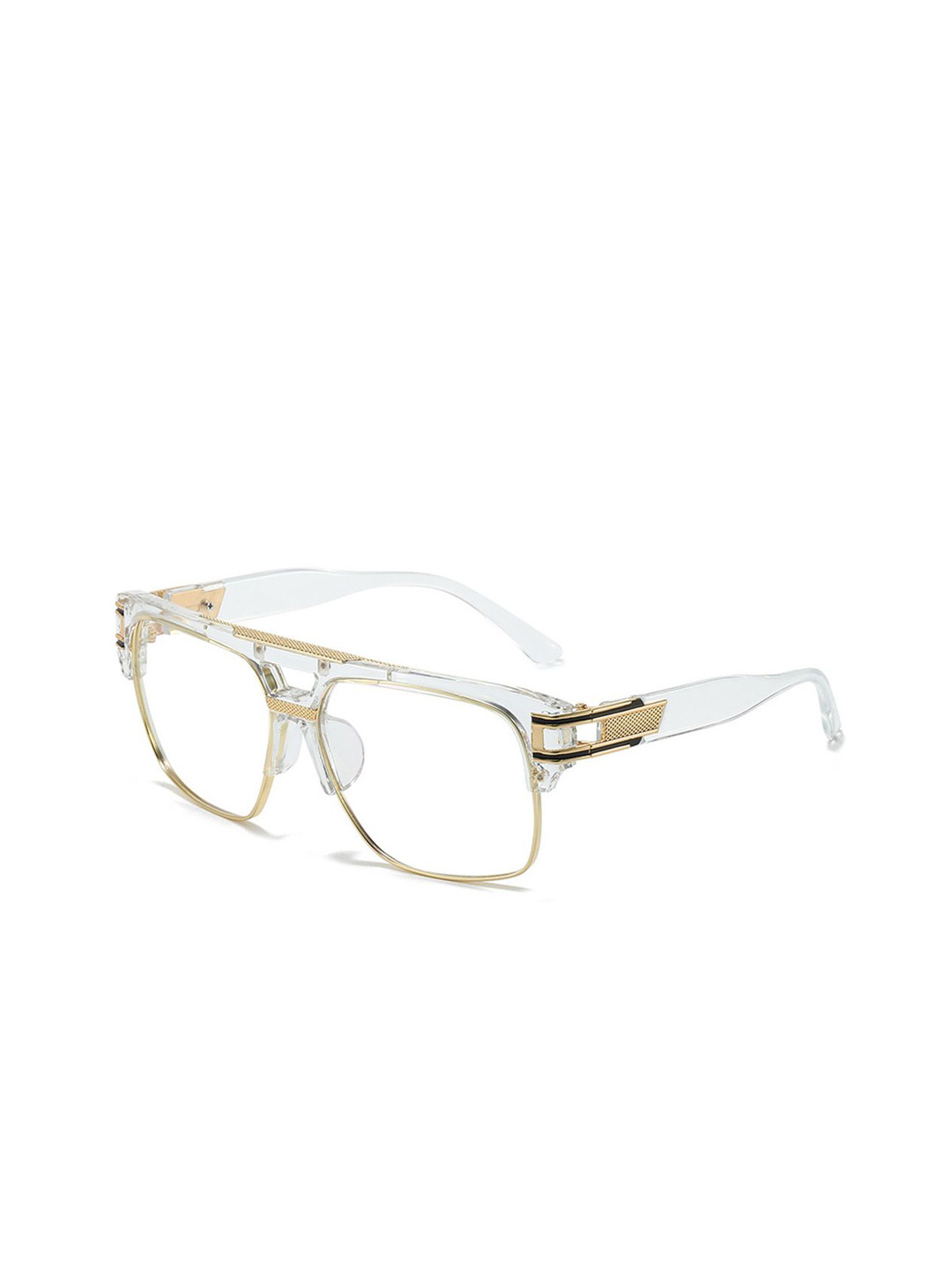 Secret Lives Unisex UV400 Protection Gradient Large Full Rim Square Frames