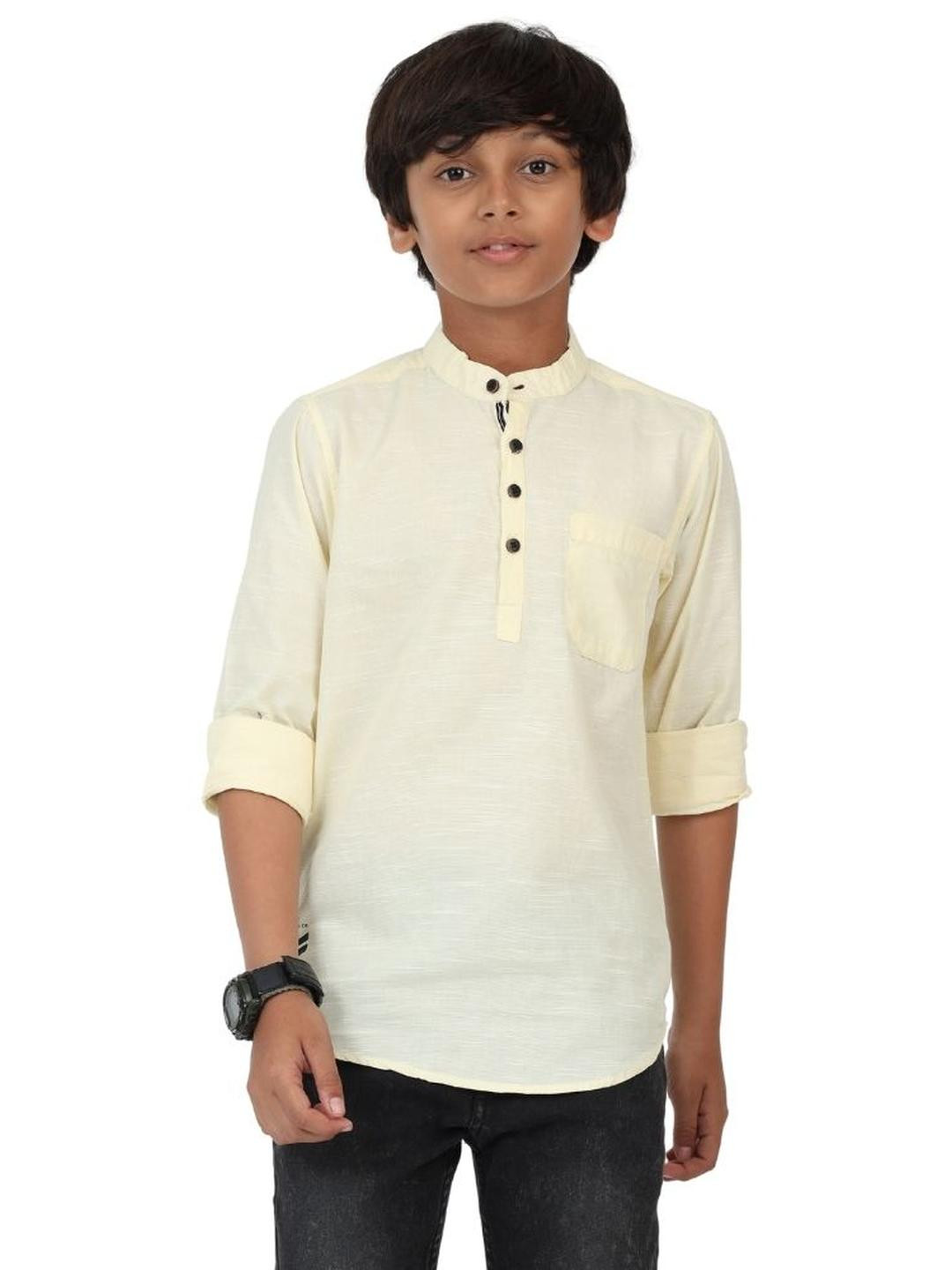 Rocket Science Boys Yellow Kurtas
