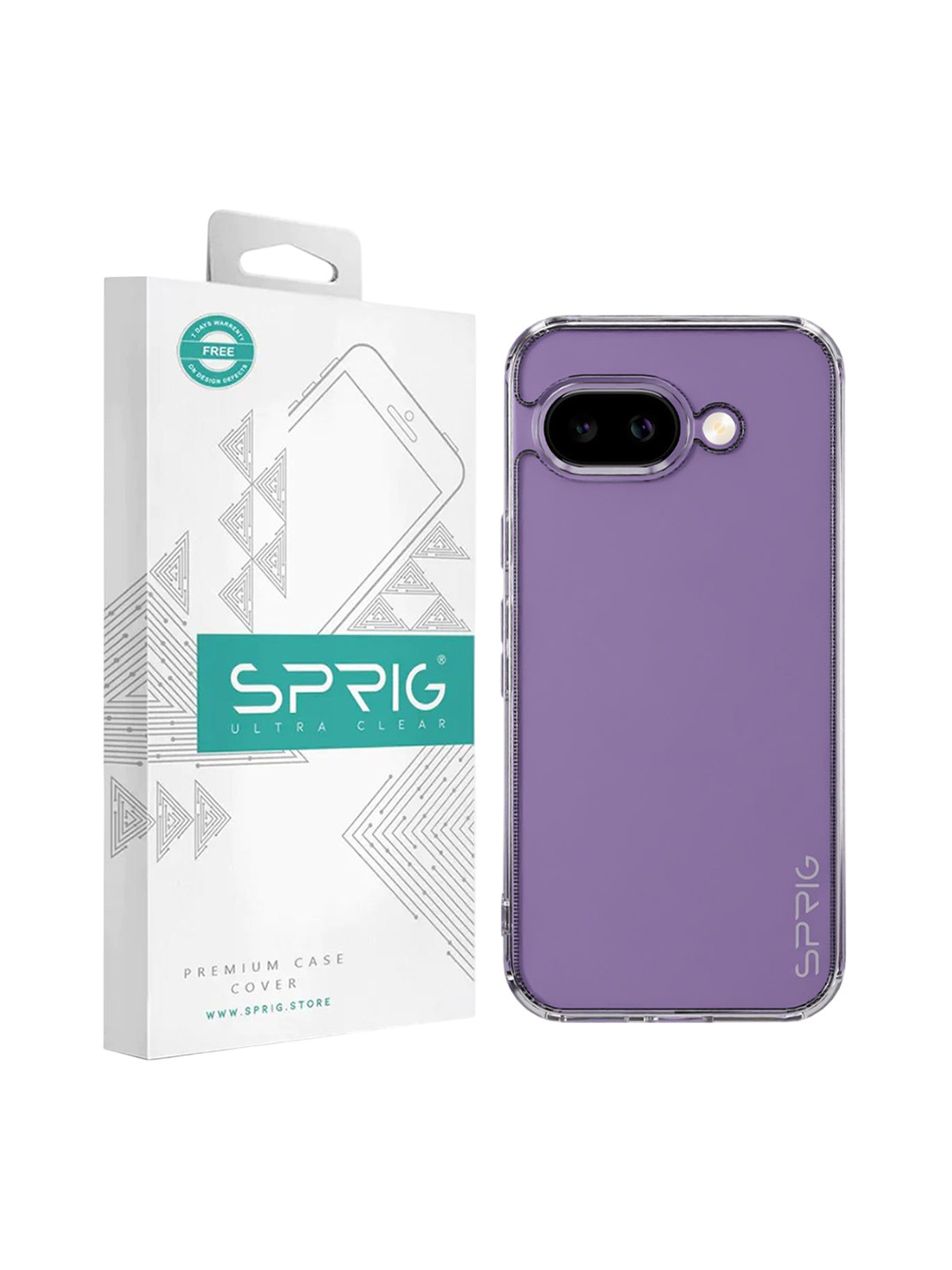 SPRIG Google Pixel 9a Bayer Transparent Back Cover