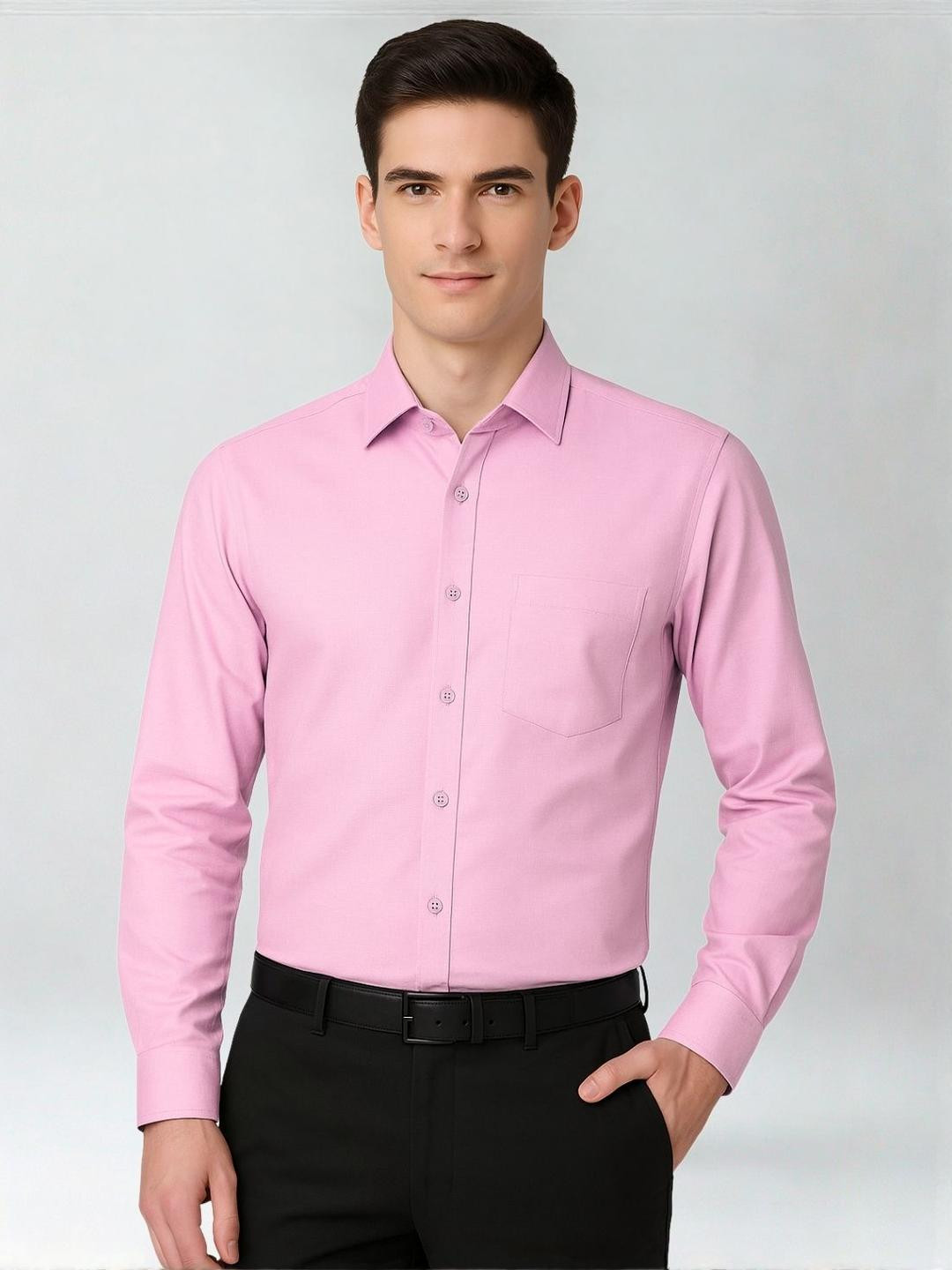 Zee Gold Pure Cotton Regular Fit Formal Shirt