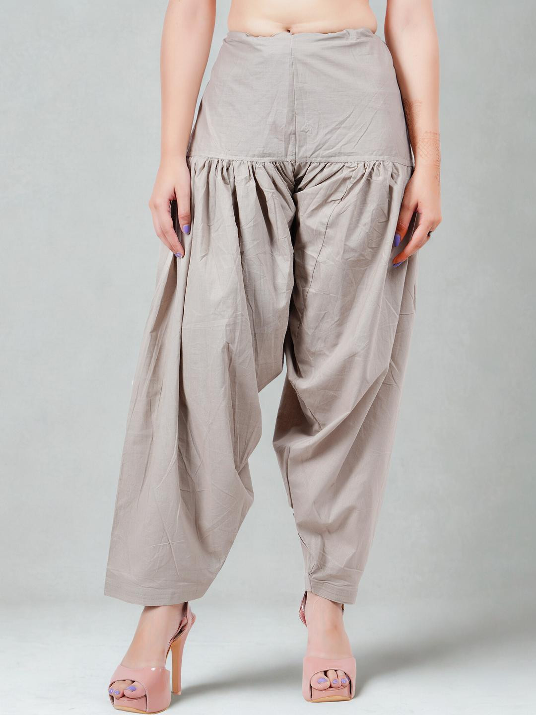 Mytrendzs Font Pure Cotton Pleated Patiala Salwar