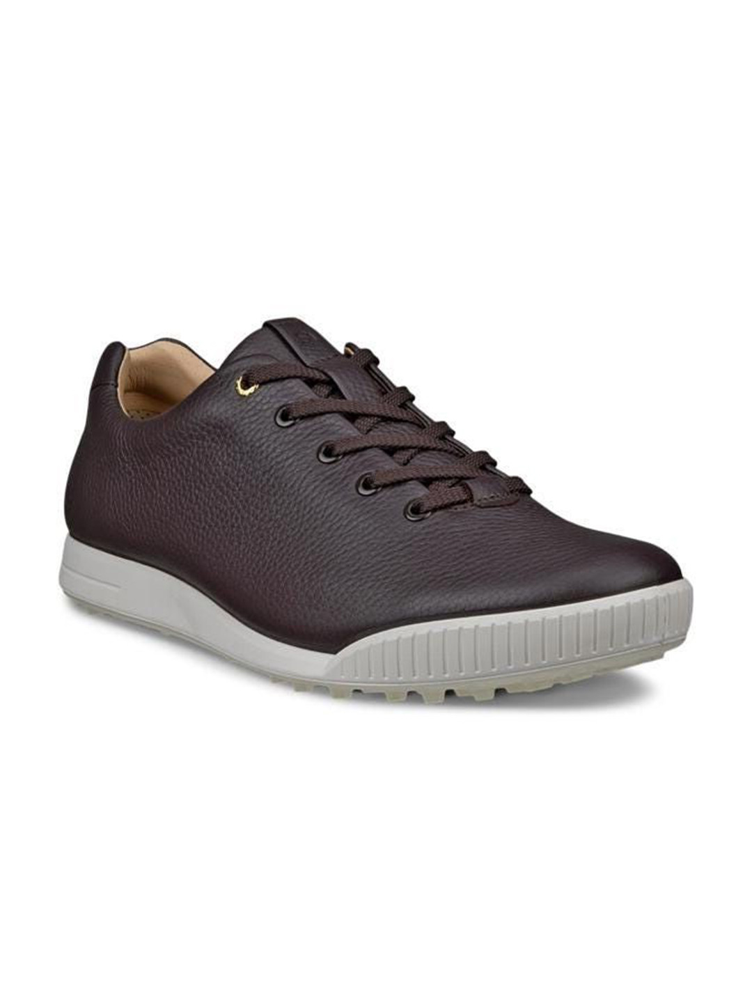 ECCO Men Leather Lace-Ups Non-Marking Golf Shoes