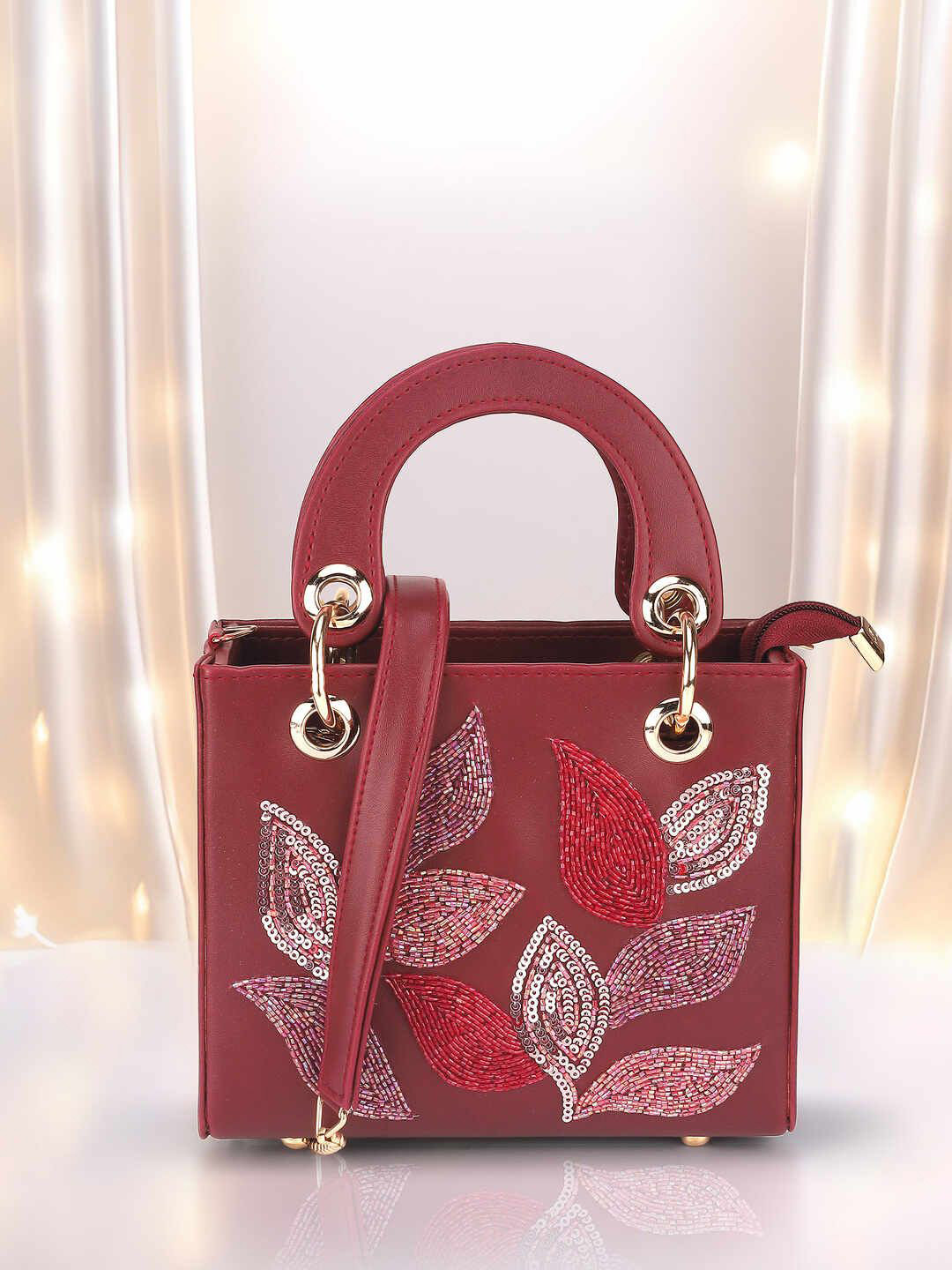 Mochi Ethnic Motifs Printed Casual Handheld Bag