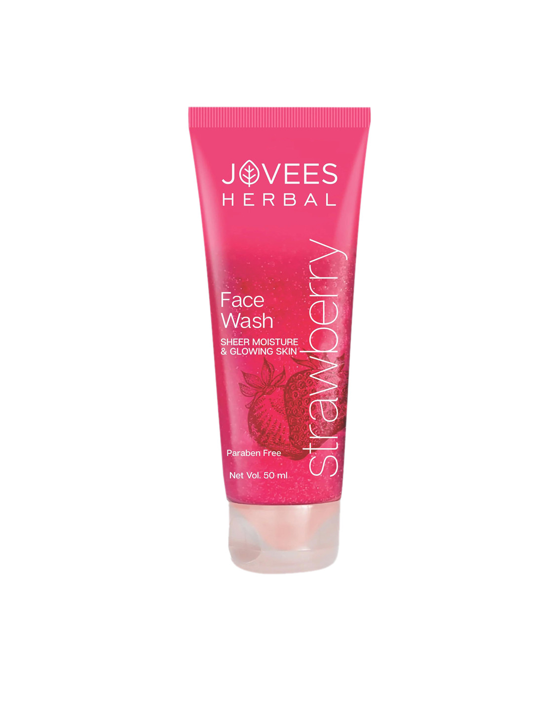 Jovees Strawberry Face Wash For Hydrating & Glowing Skin 50 ml