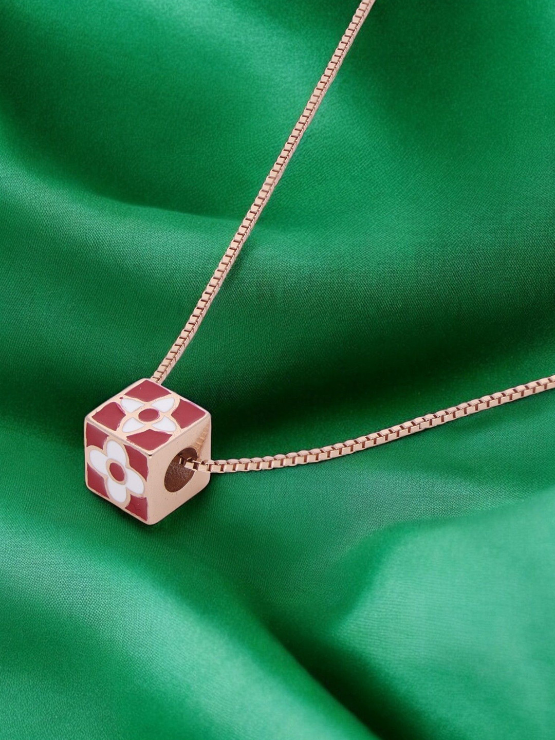 Crash.Club By CKC Rose God Plated Minimal Chain