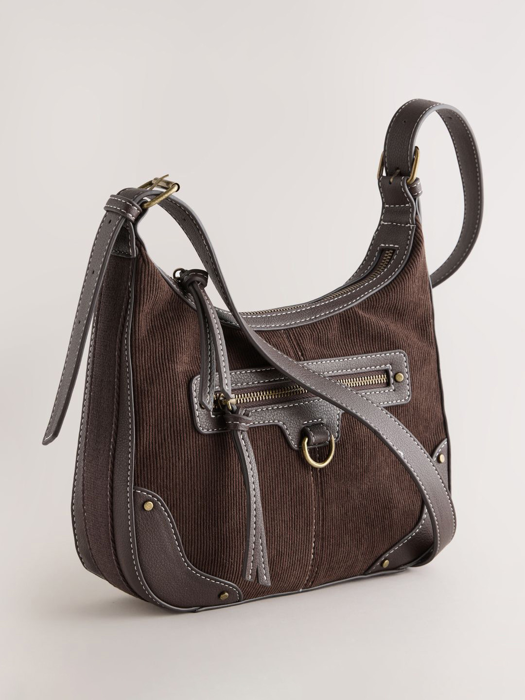 NEXT Corduroy Crossbody Sling Bag