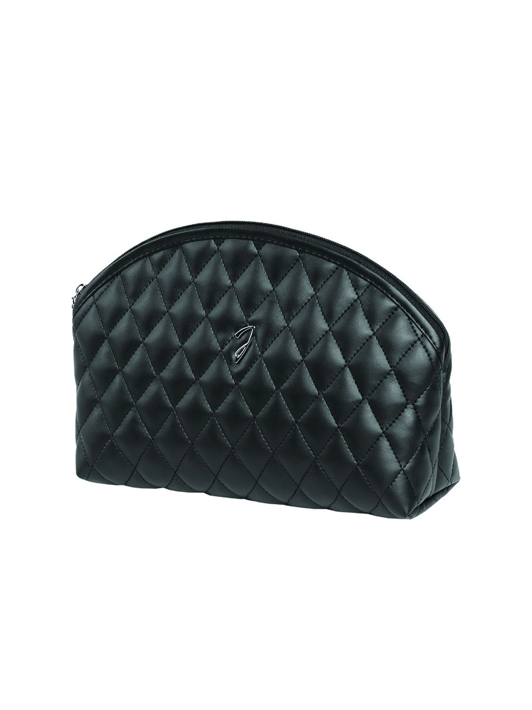 Janeke Textured Quilted Makeup Pouch