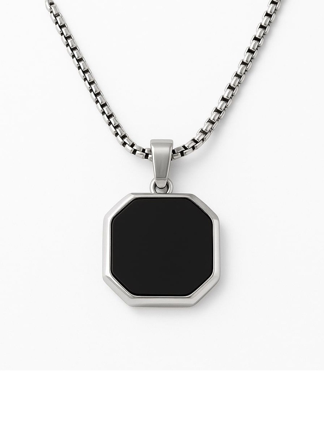 Cyan spritual Men Pendant with Chain