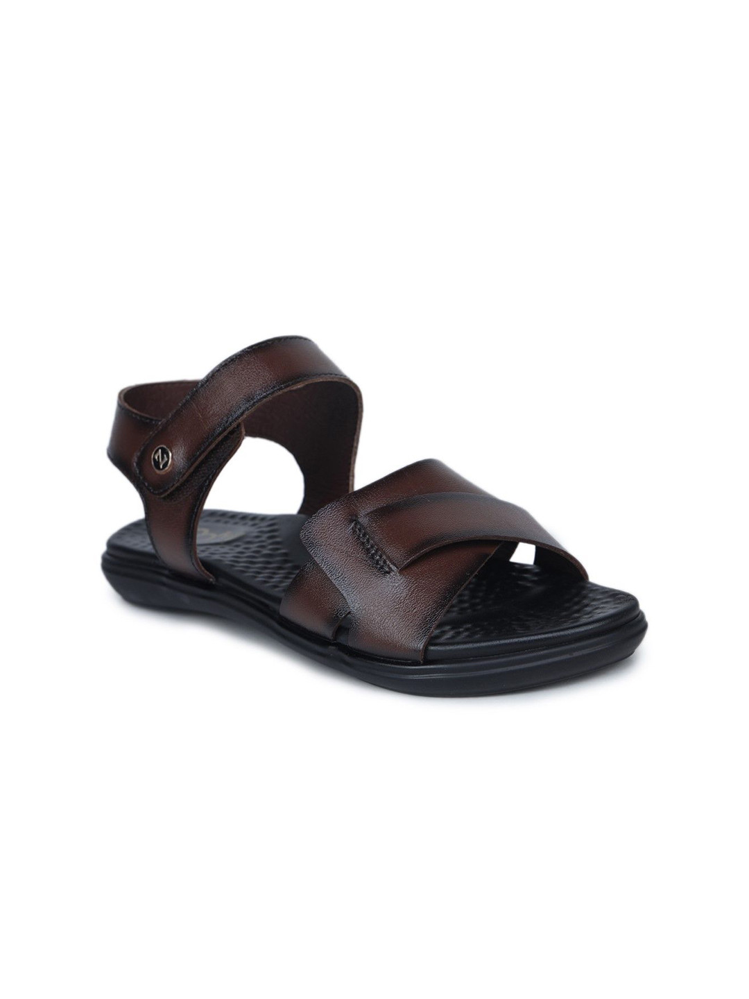 Zoom Shoes Leather Open Toe Flats