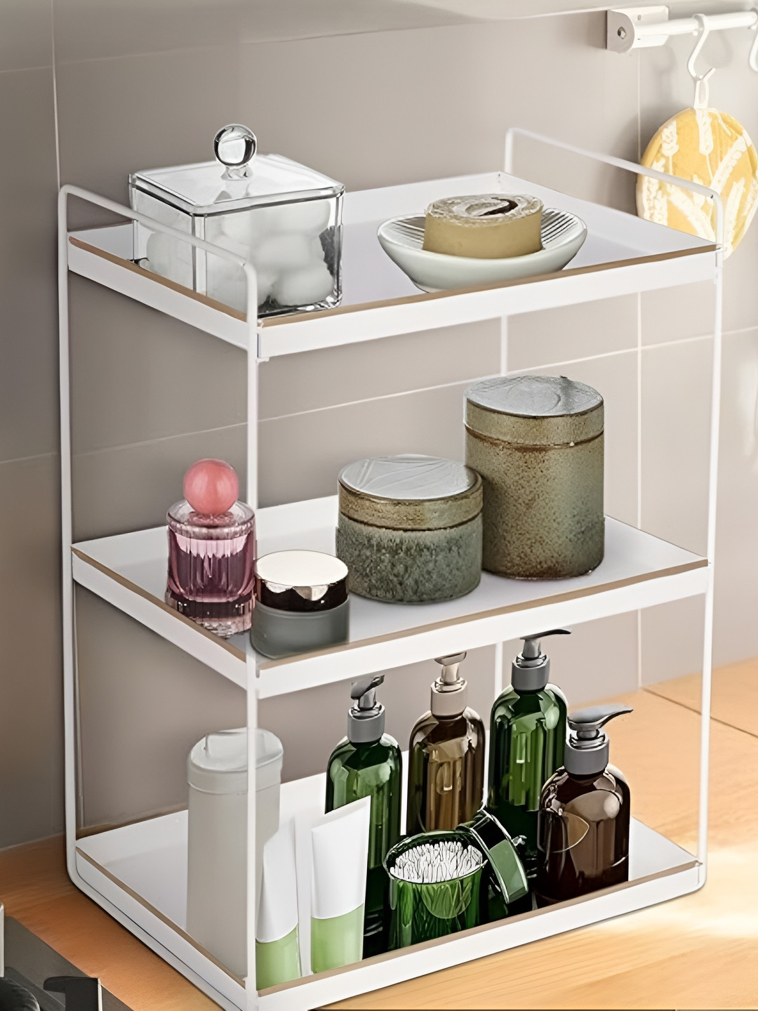 NIYARA White Multi-Utility Organisers