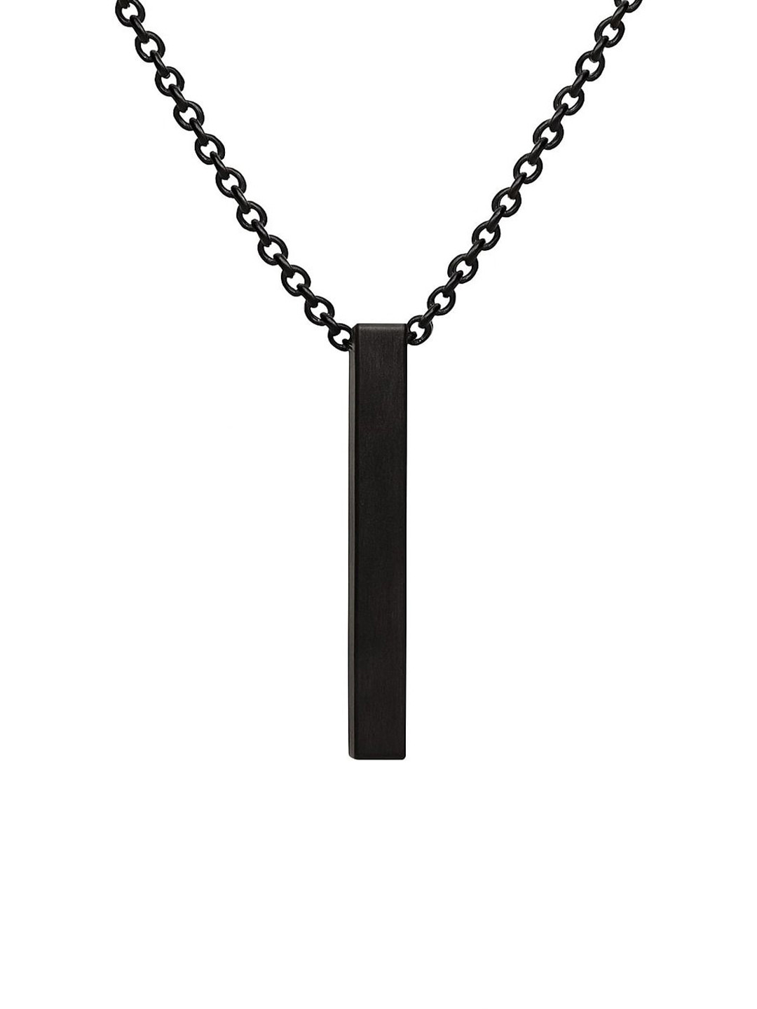 Crazy Queens Men Black Pendant With Chain