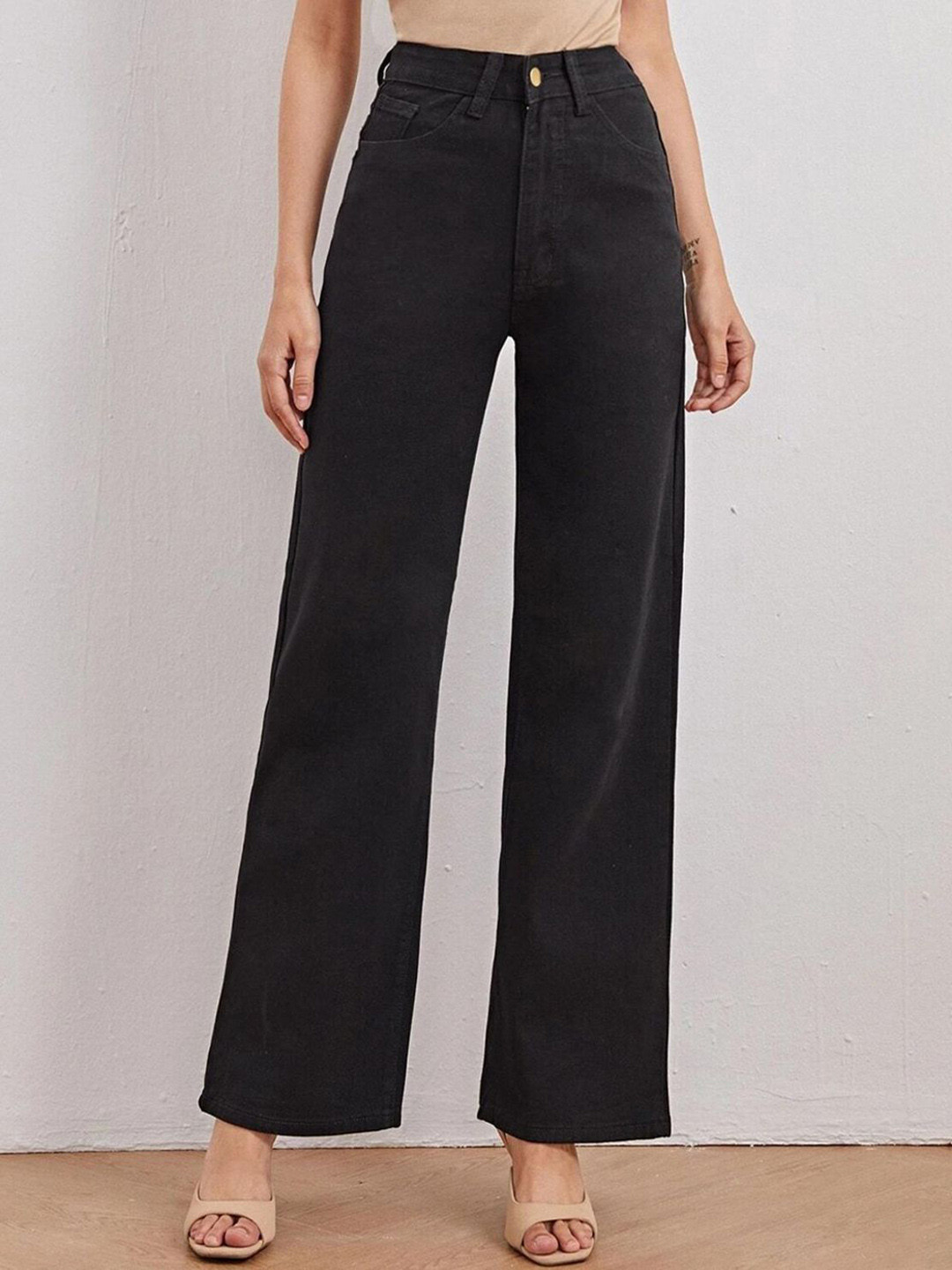 CHALODIA Women Comfort Regular Fit High-Rise Light Fade Stretchable Jeans