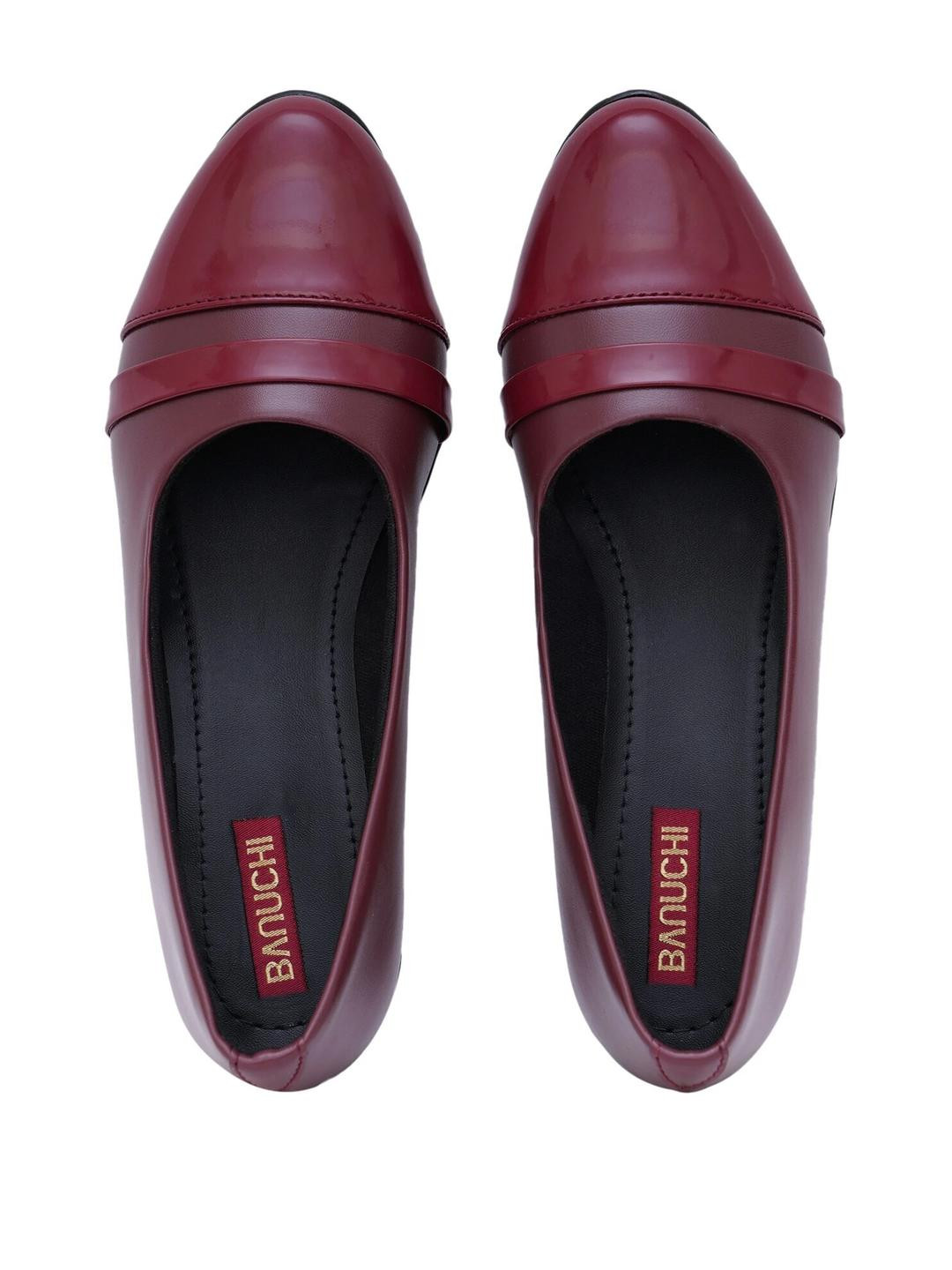 banuchi Adults-Women Maroon Casual Shoes