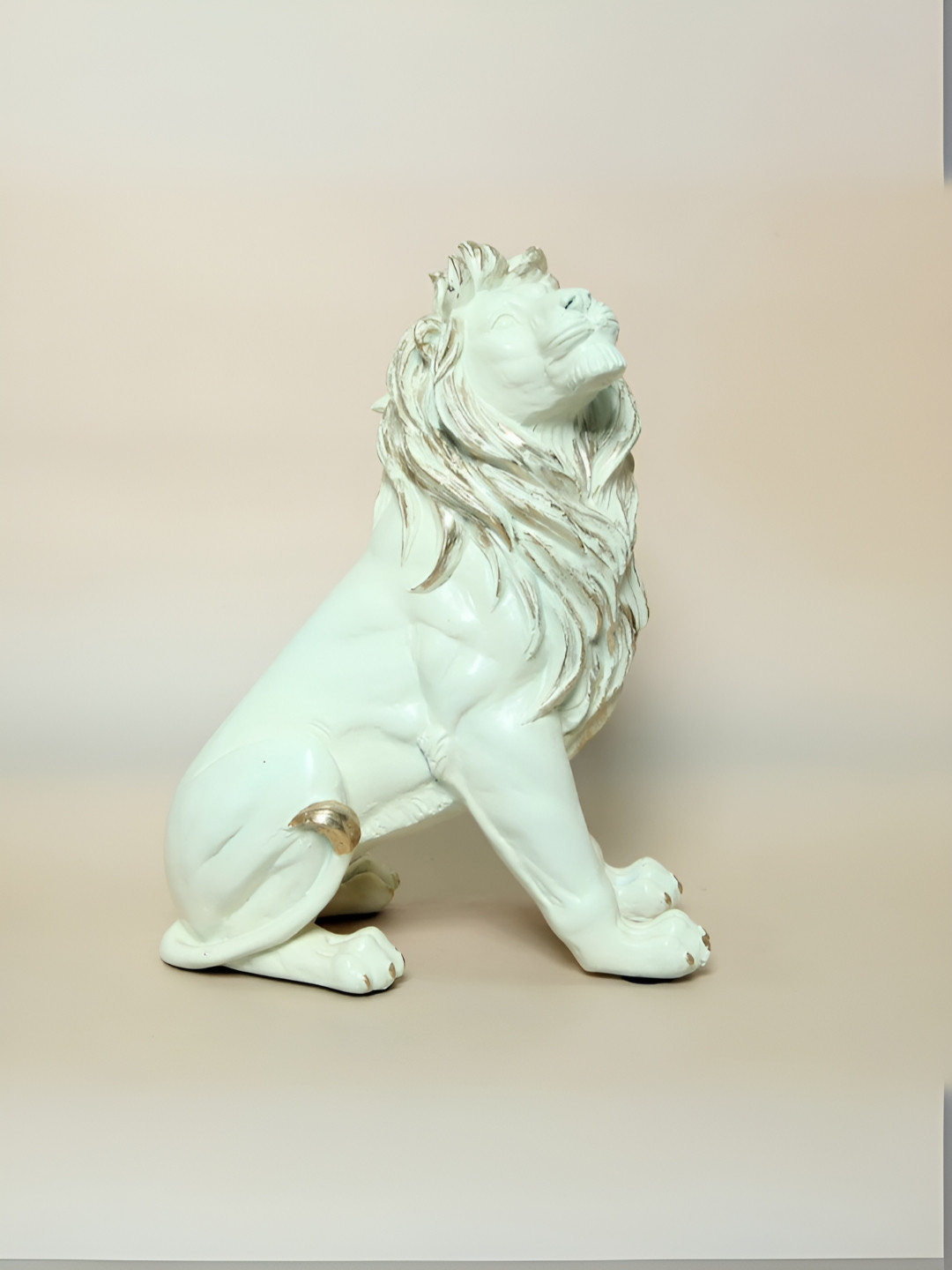 SMOKEY COCKTAIL White Figurine Showpiece