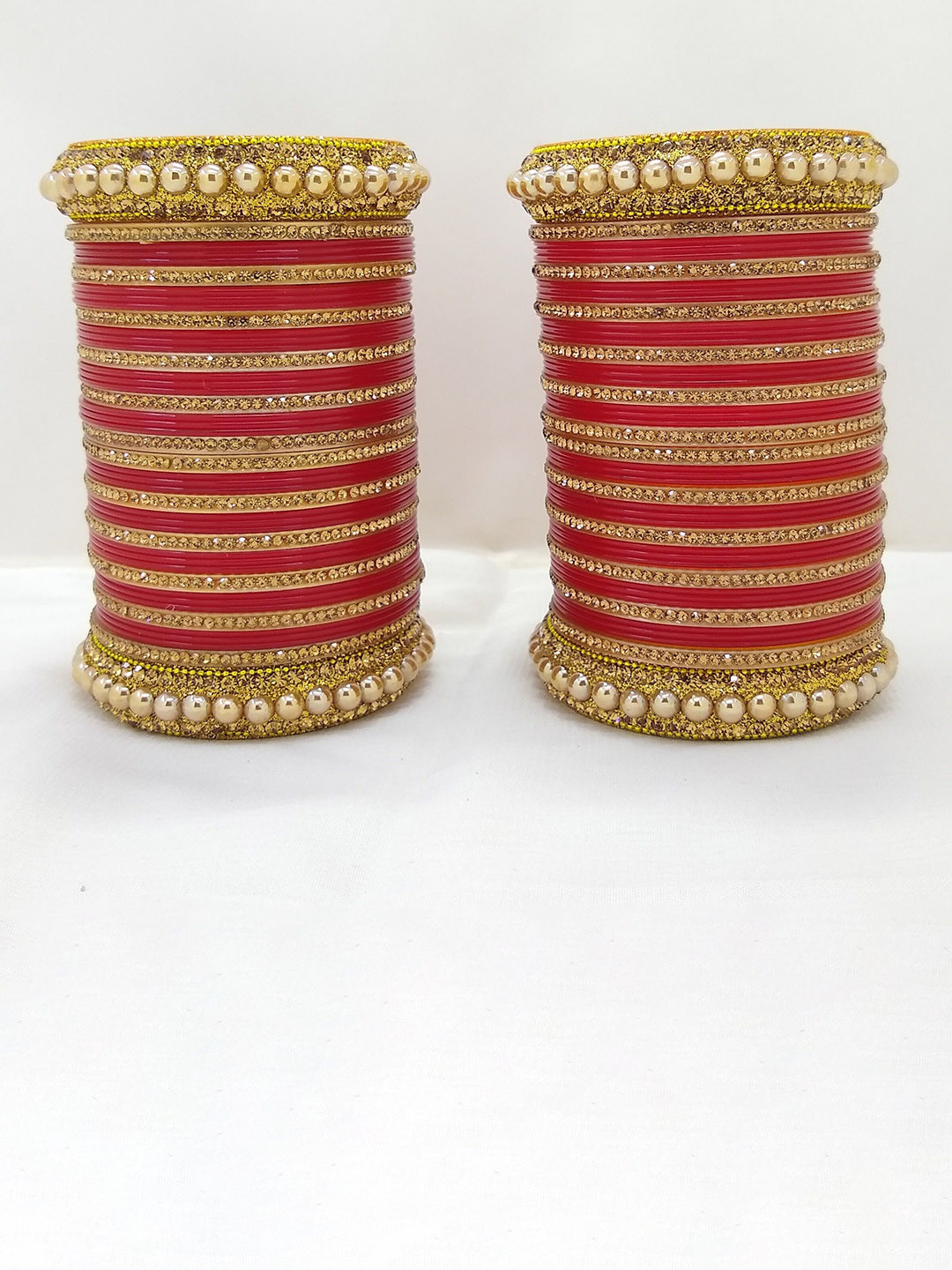 trylo fashion Set Of 52 Stone Studded Chuda Bangles