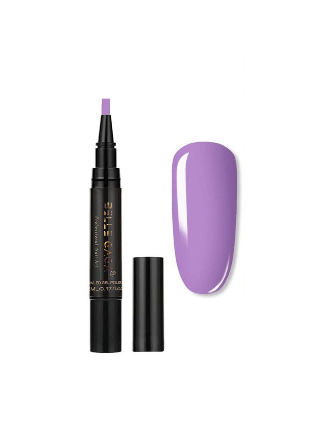 BELLE GAGA UV LED Gel Pen Nail Polish- 5 ml- Shade- RA34