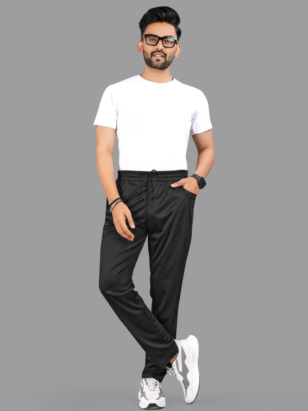 Men Relaxed Track Pent