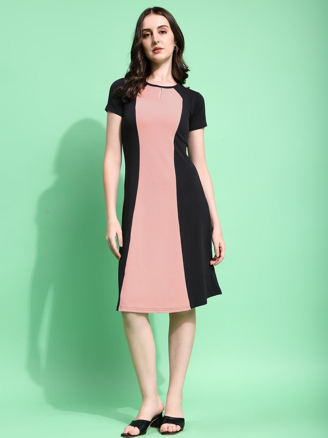 MILOST Women Peach Dresses