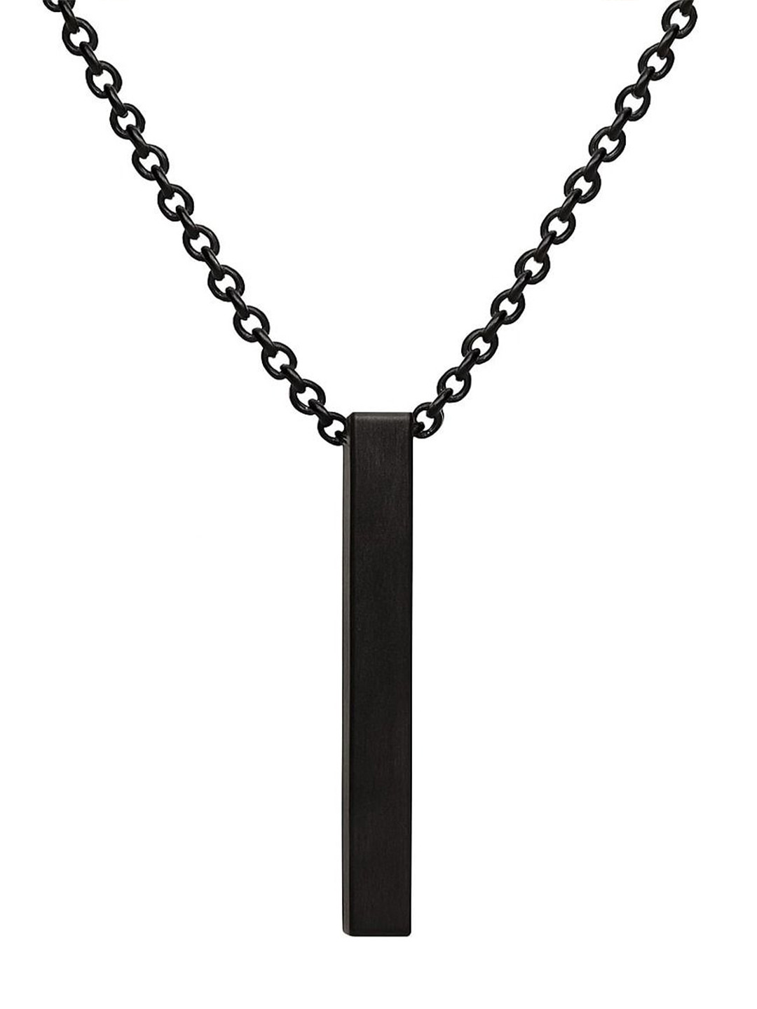 Sadid Men Geometric Shaped Pendant With Chain