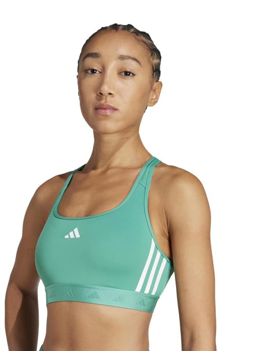 ADIDAS Powerreact Training Medium-Support Hyperglam Bra