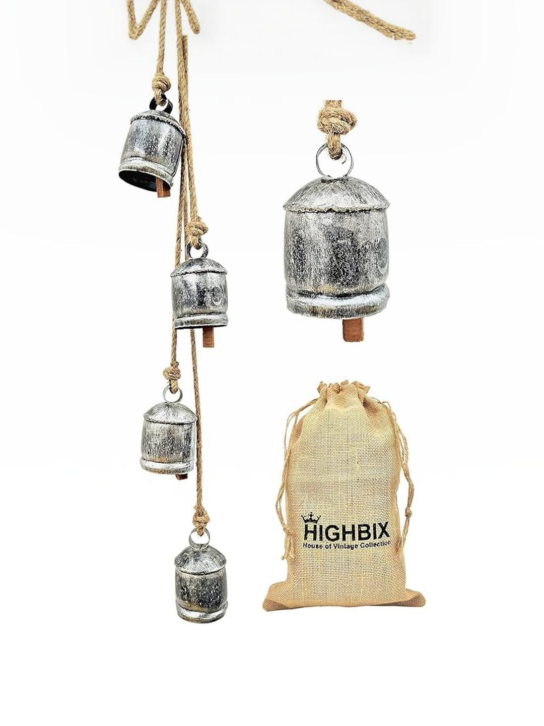 HIGHBIX Unisex Silver Wall Decor